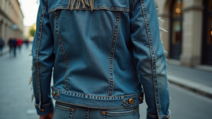 World Hippie vintage Western denim jacket for bold style