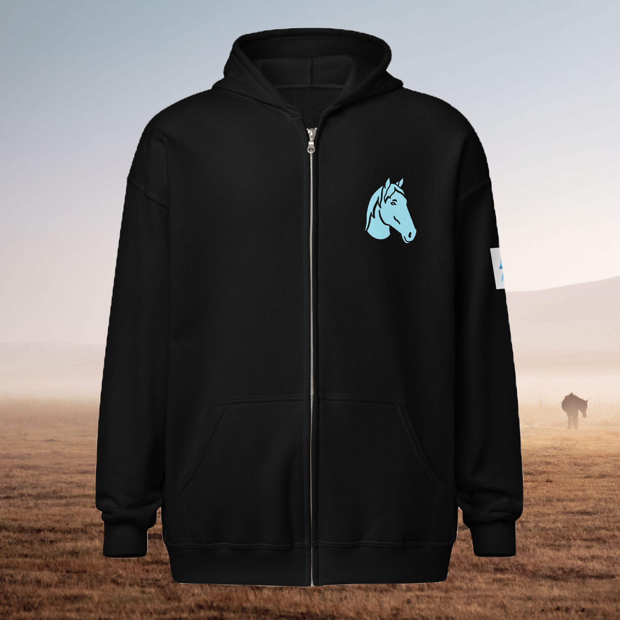 World Hippie Captivate Unisex Heavy Blend Zip Hoodie, multiple sizes, hoodies/sweatshirts category