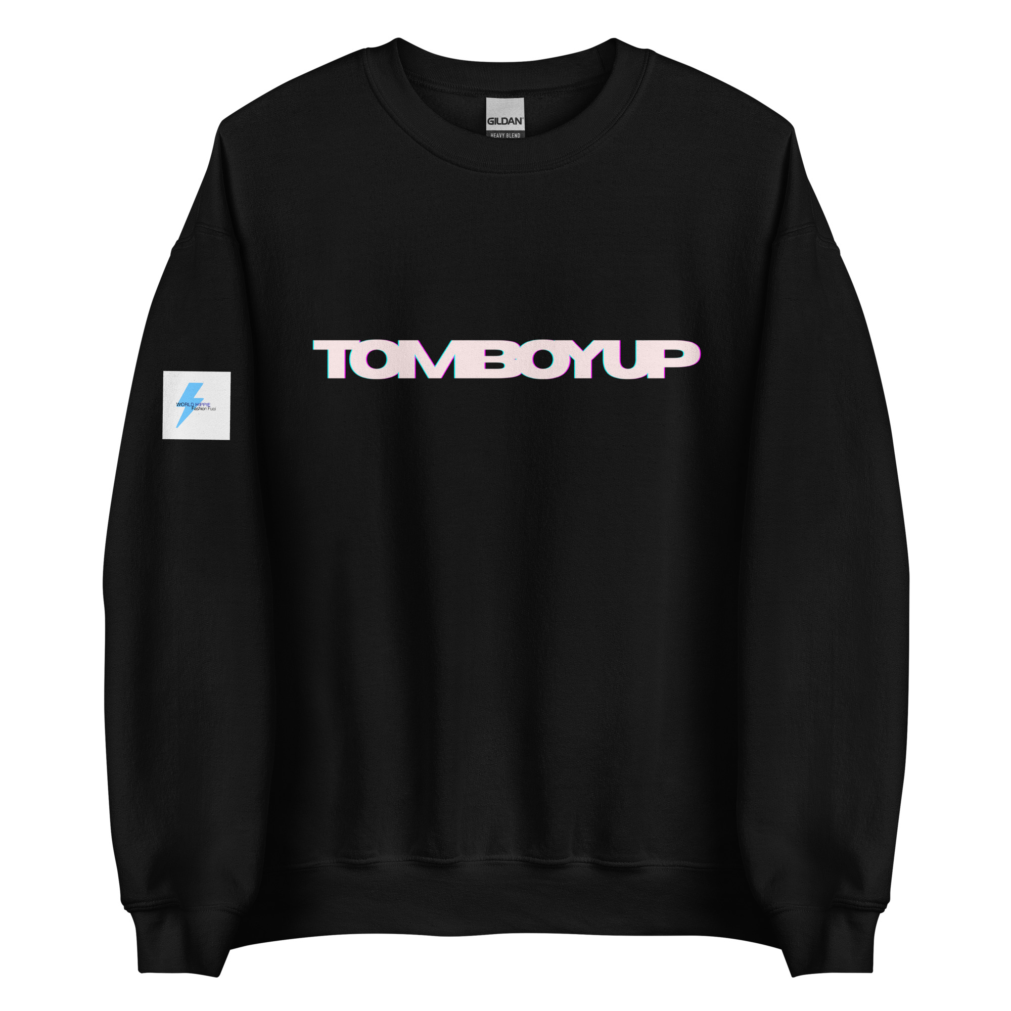 World Hippie TOMBOYUP Unisex Sweatshirt, multiple sizes, hoodies/sweatshirts category