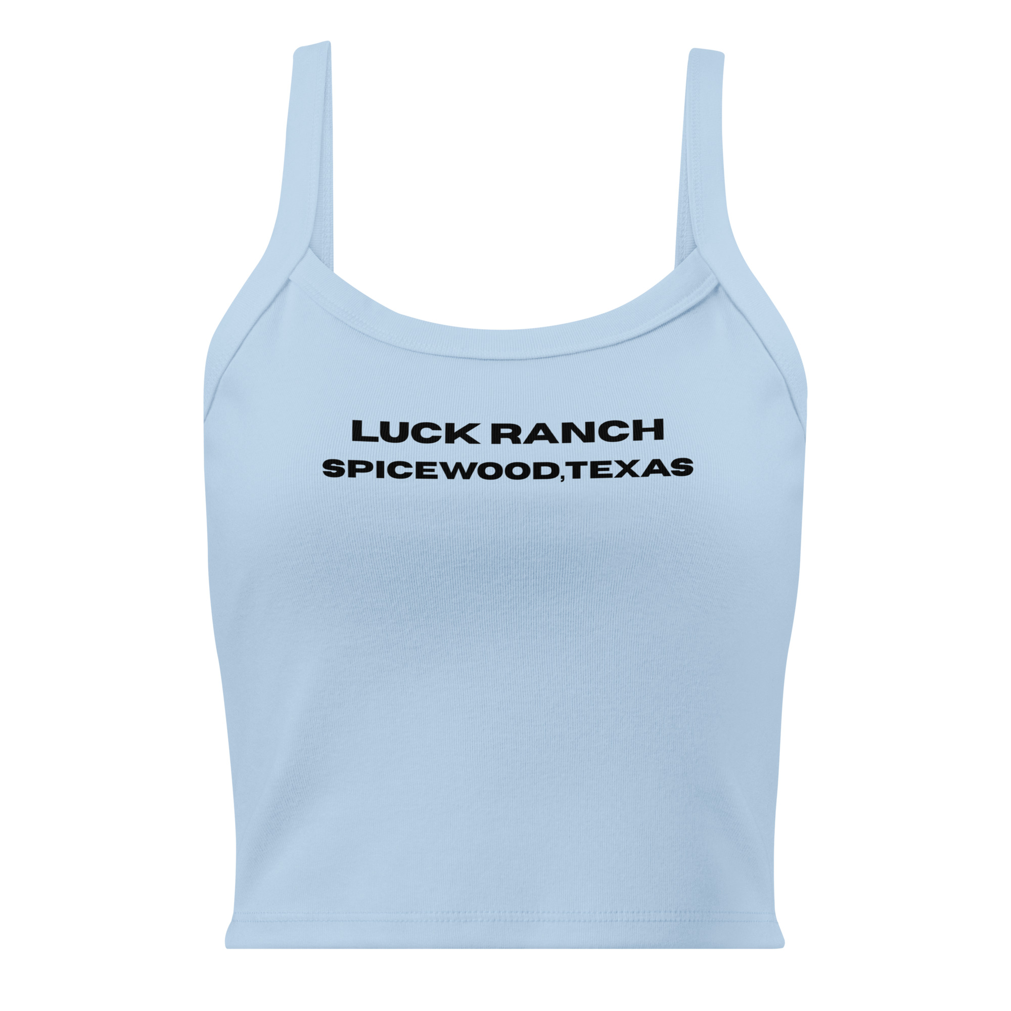 Luck Ranch Micro-Rib Tank Top - Image 2