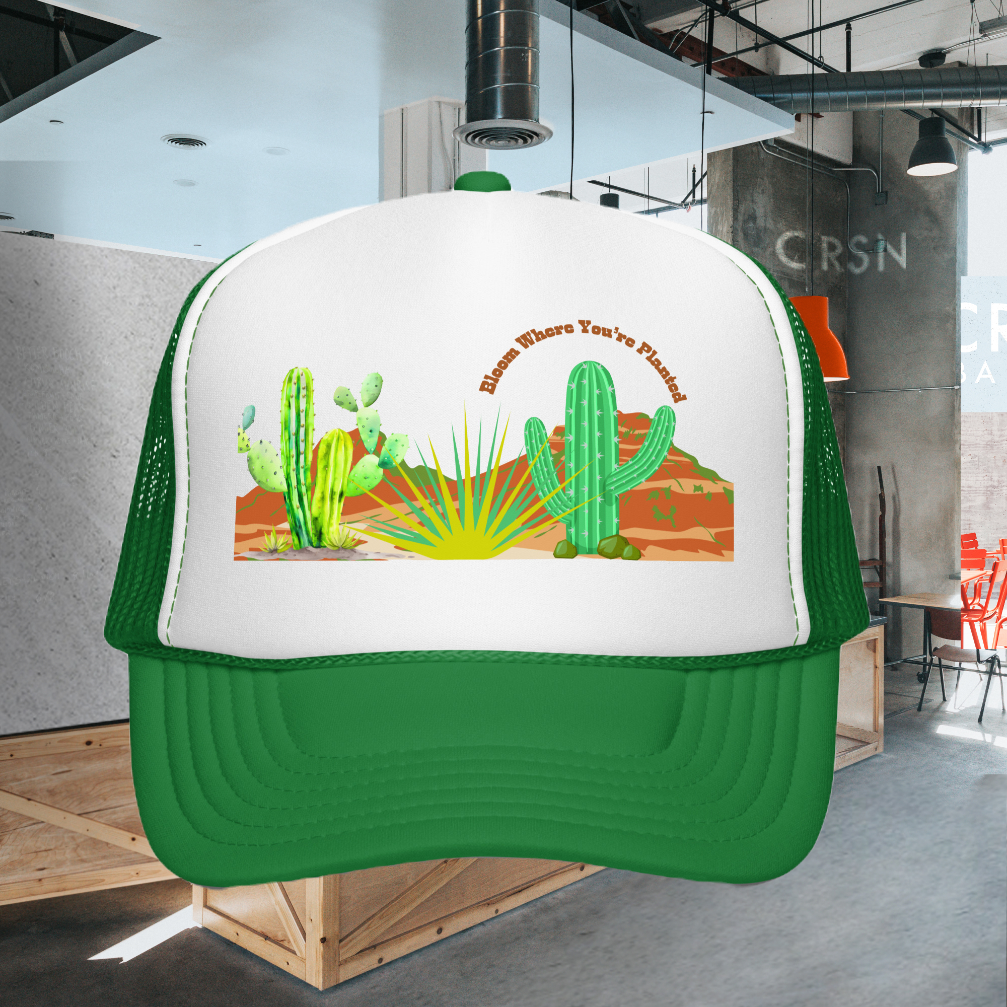 'Bloom' 2 Foam trucker hat - Image 3