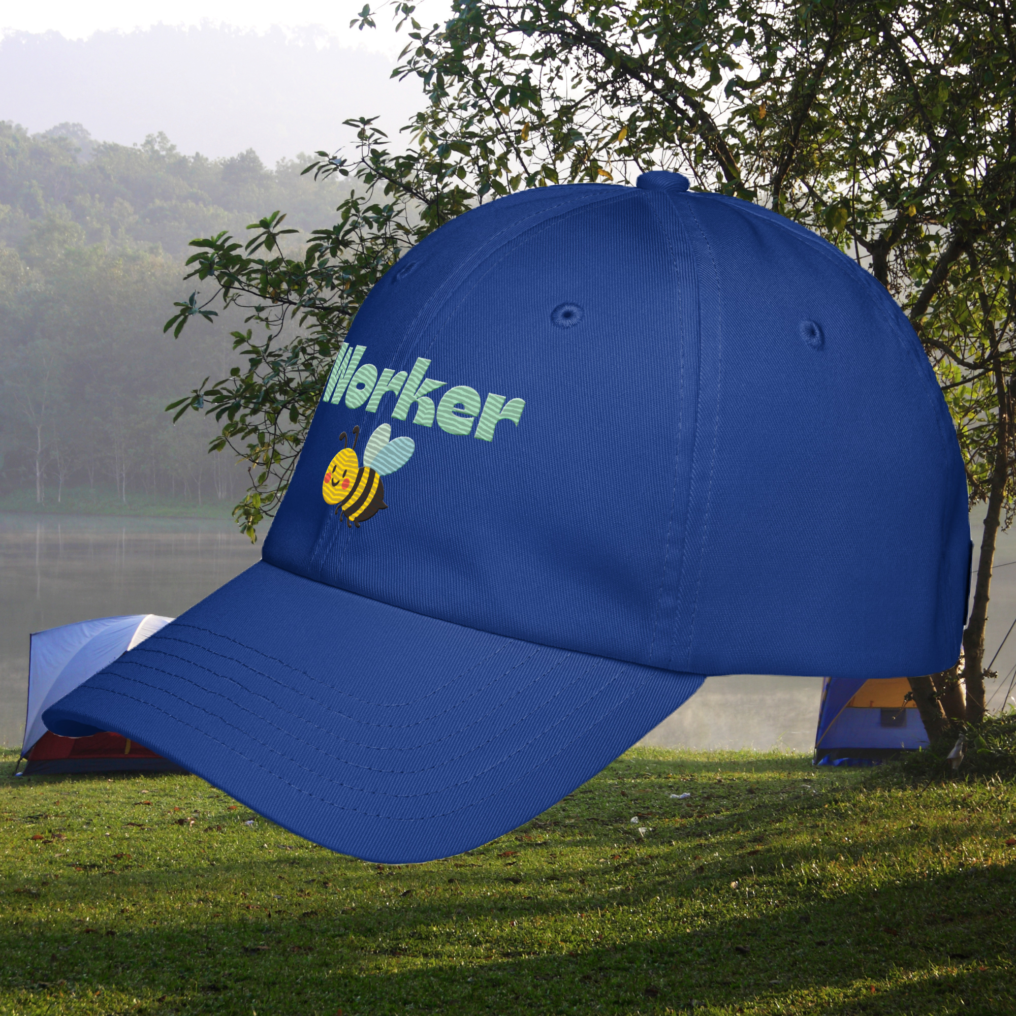Worker Bee Under Armour® Dad Hat - Image 4