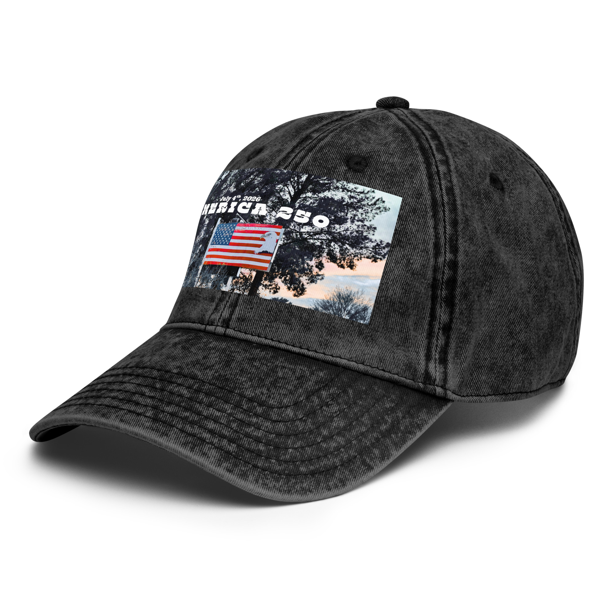 World Hippie America 250 Vintage Cotton Twill Cap, hats category
