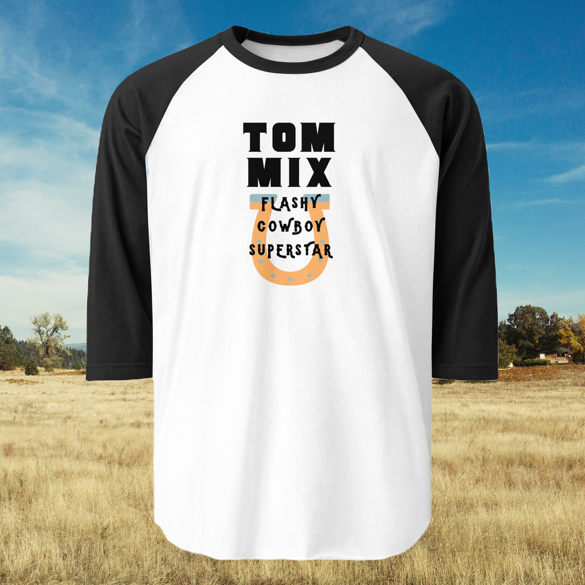 World Hippie TOM MIX Baseball Tee, multiple sizes, tees category