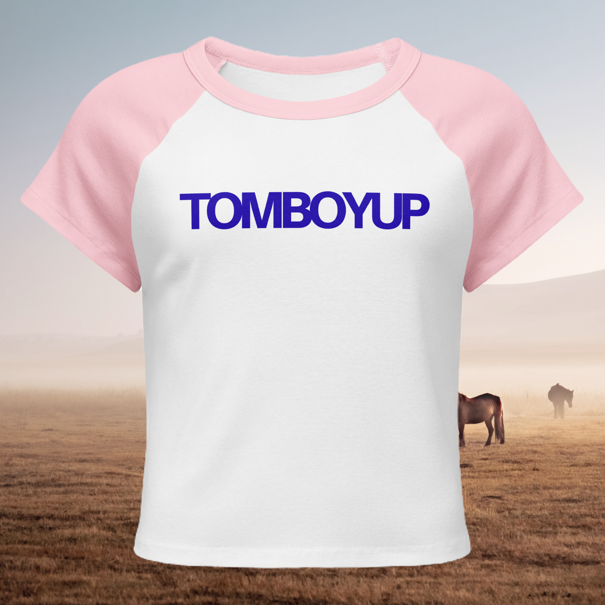 TOMBOYUP Crop Baby tee - Image 2