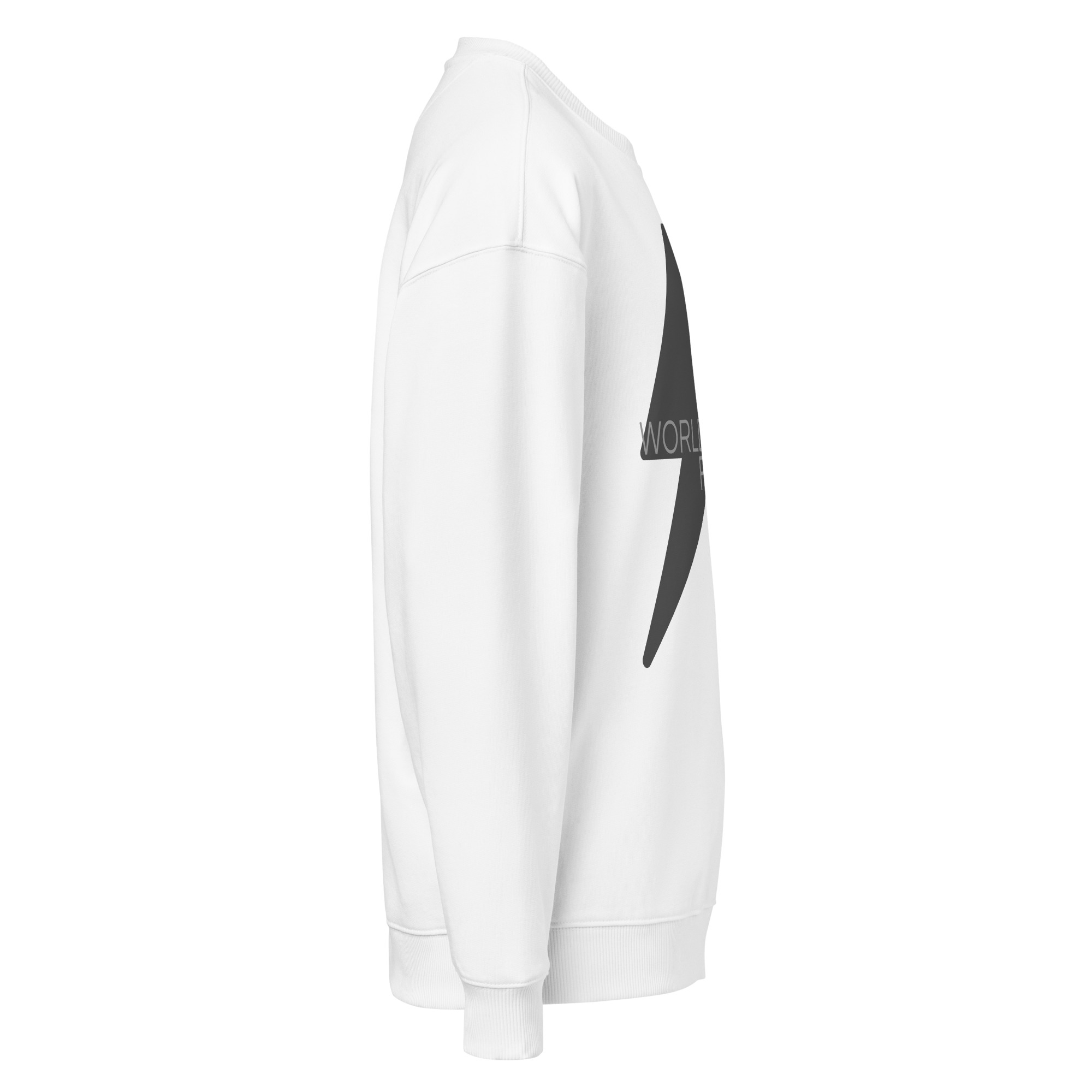 World Hippie WH Gray Logo Organic Oversized Sweatshirt, in gray, multiple sizes, hoodies/sweatshirts category