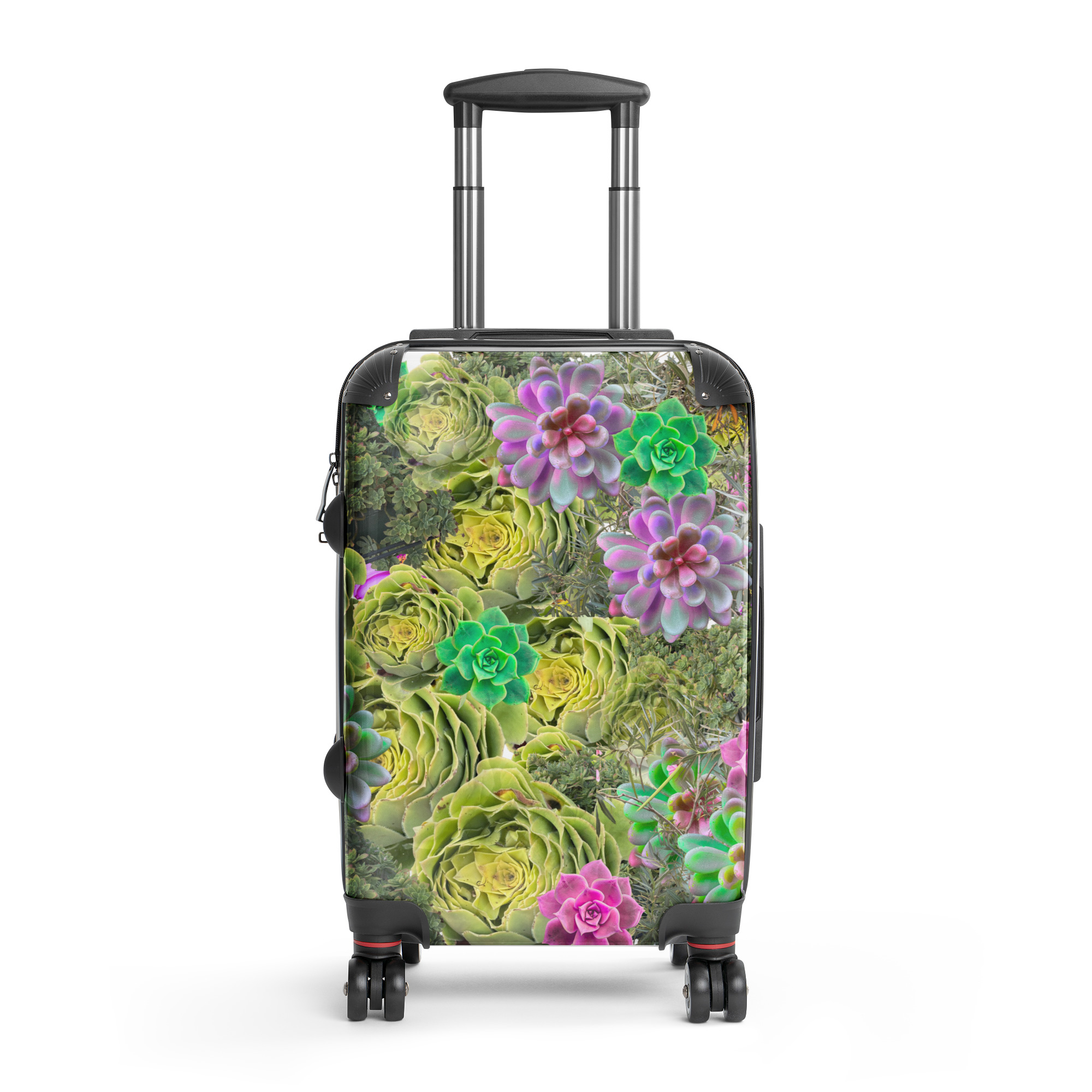 Blue Rose Hard-Shell Suitcase