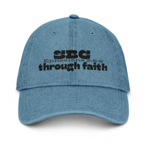 SBG Denim Hat (Saved by Grace)
