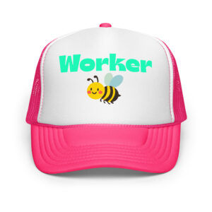 Worker Bee Foam Trucker Hat