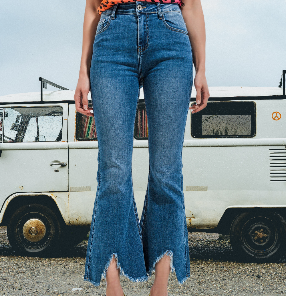 World Hippie Dusty Trail Kick Flare, multiple sizes, bottoms/denim category