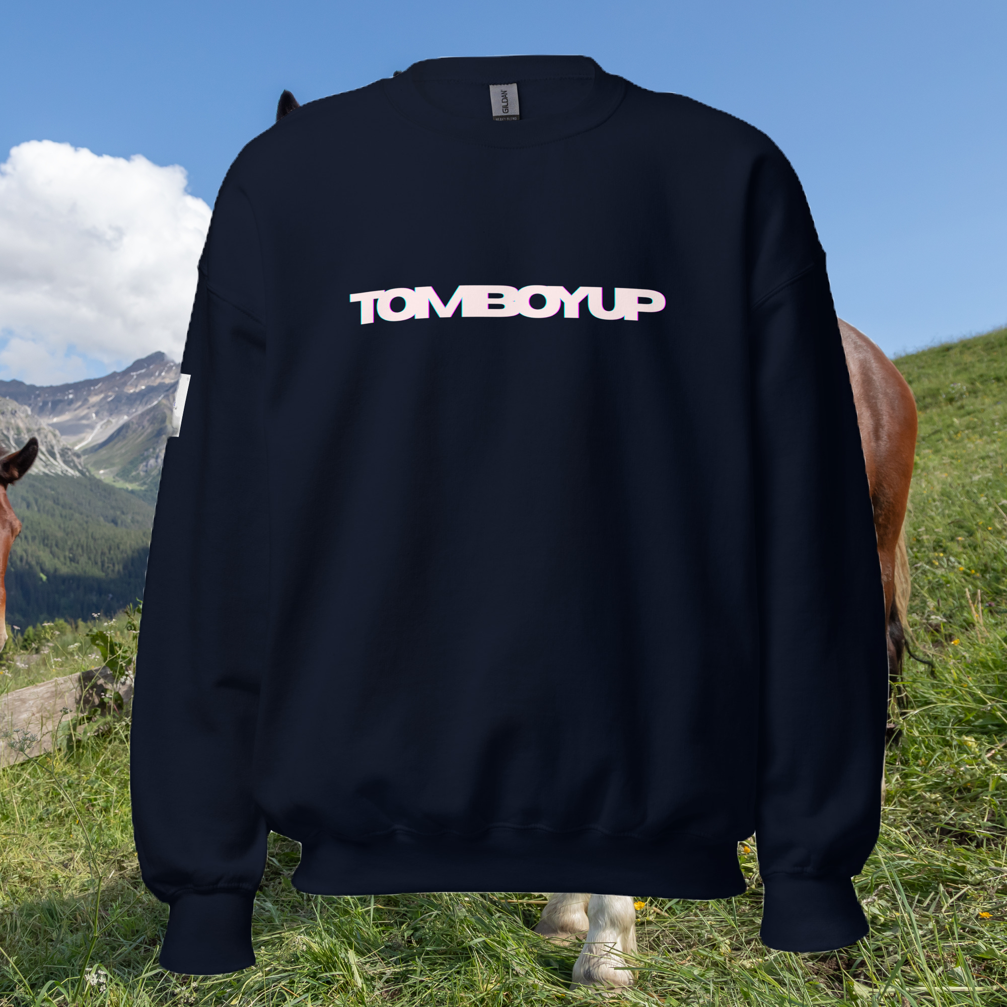 World Hippie TOMBOYUP Unisex Sweatshirt, multiple sizes, hoodies/sweatshirts category