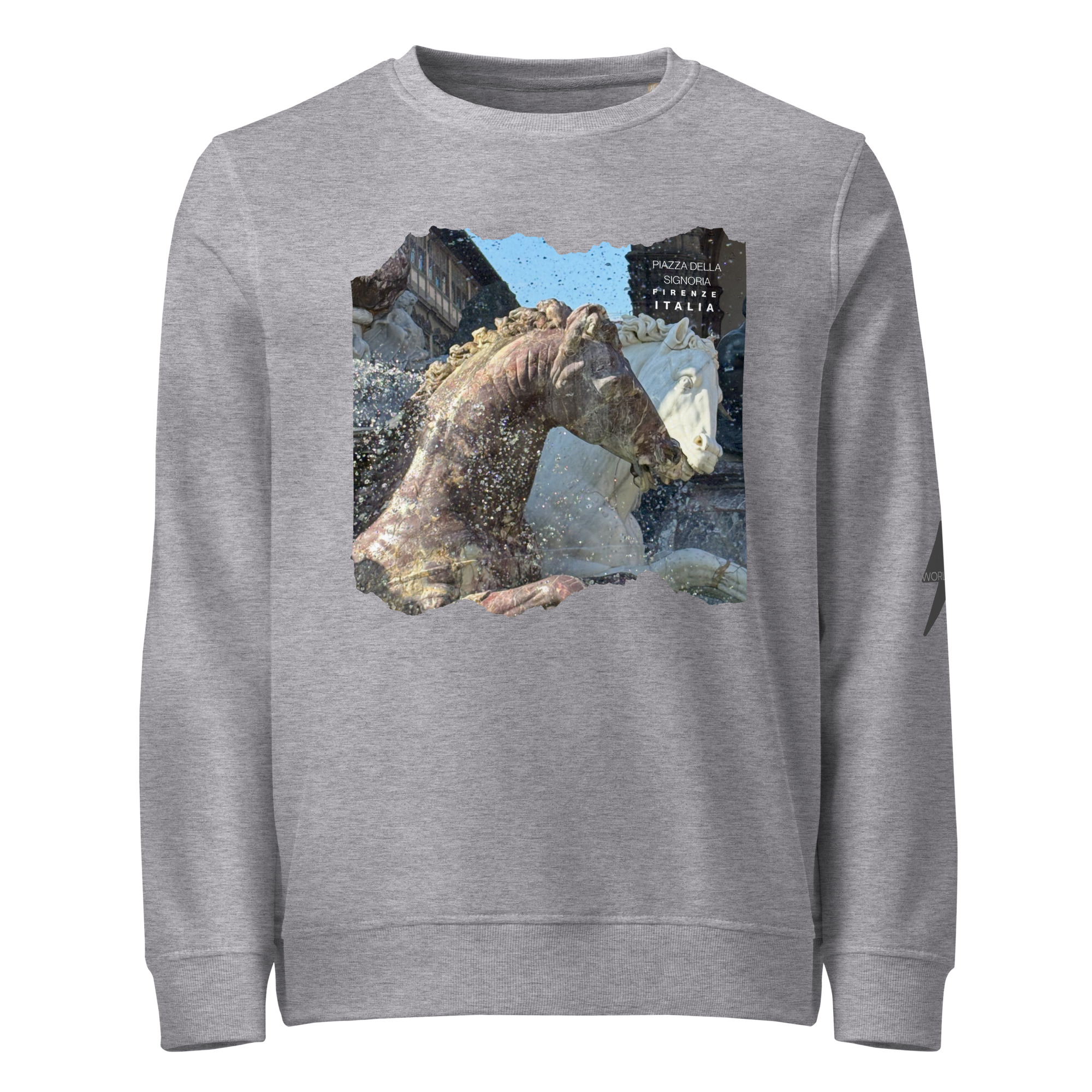 World Hippie Piazza Organic Sweatshirt, multiple sizes, hoodies/sweatshirts category