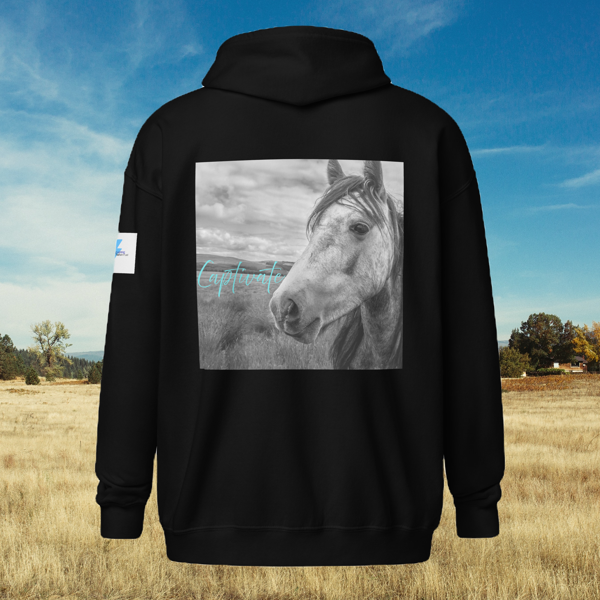 World Hippie Captivate Unisex Heavy Blend Zip Hoodie, multiple sizes, hoodies/sweatshirts category