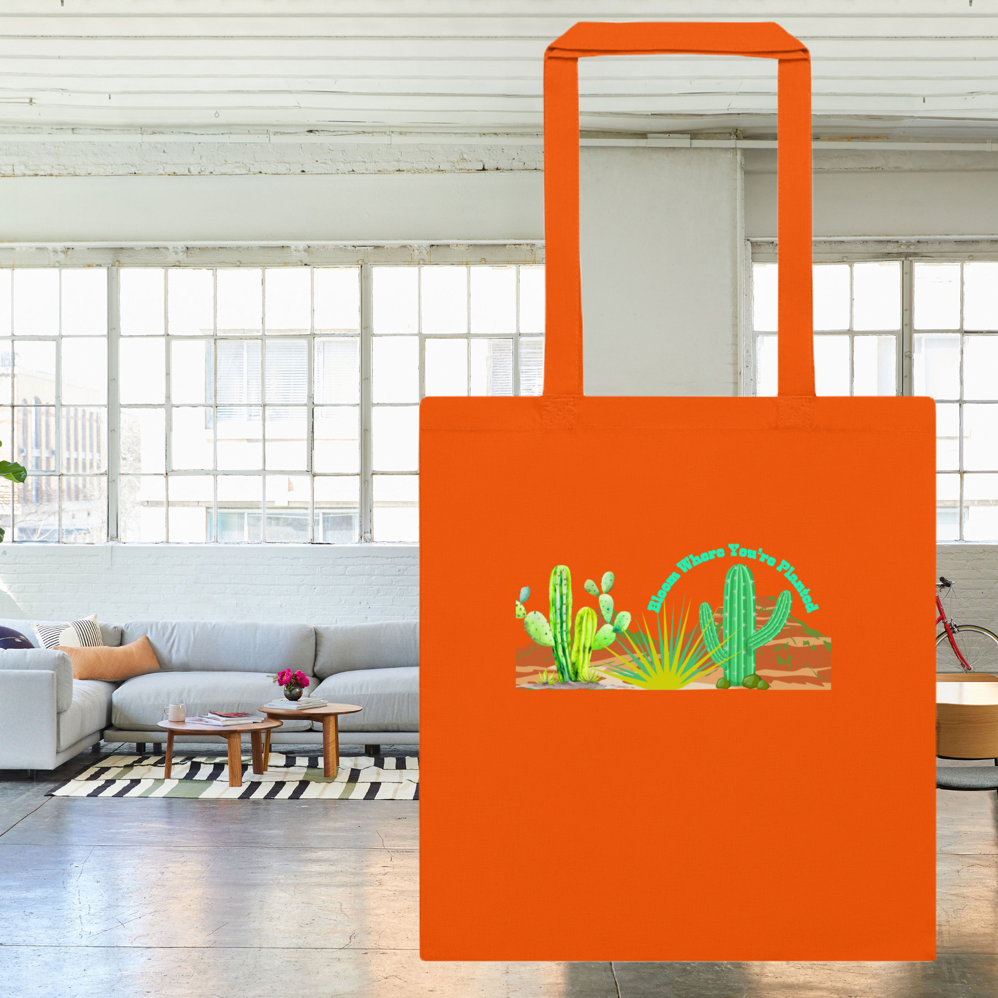 World Hippie 'Bloom' Cotton Color Tote, bags & accessories category