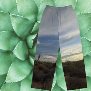 Arizona Sunrise All-over Wide-Leg Pants