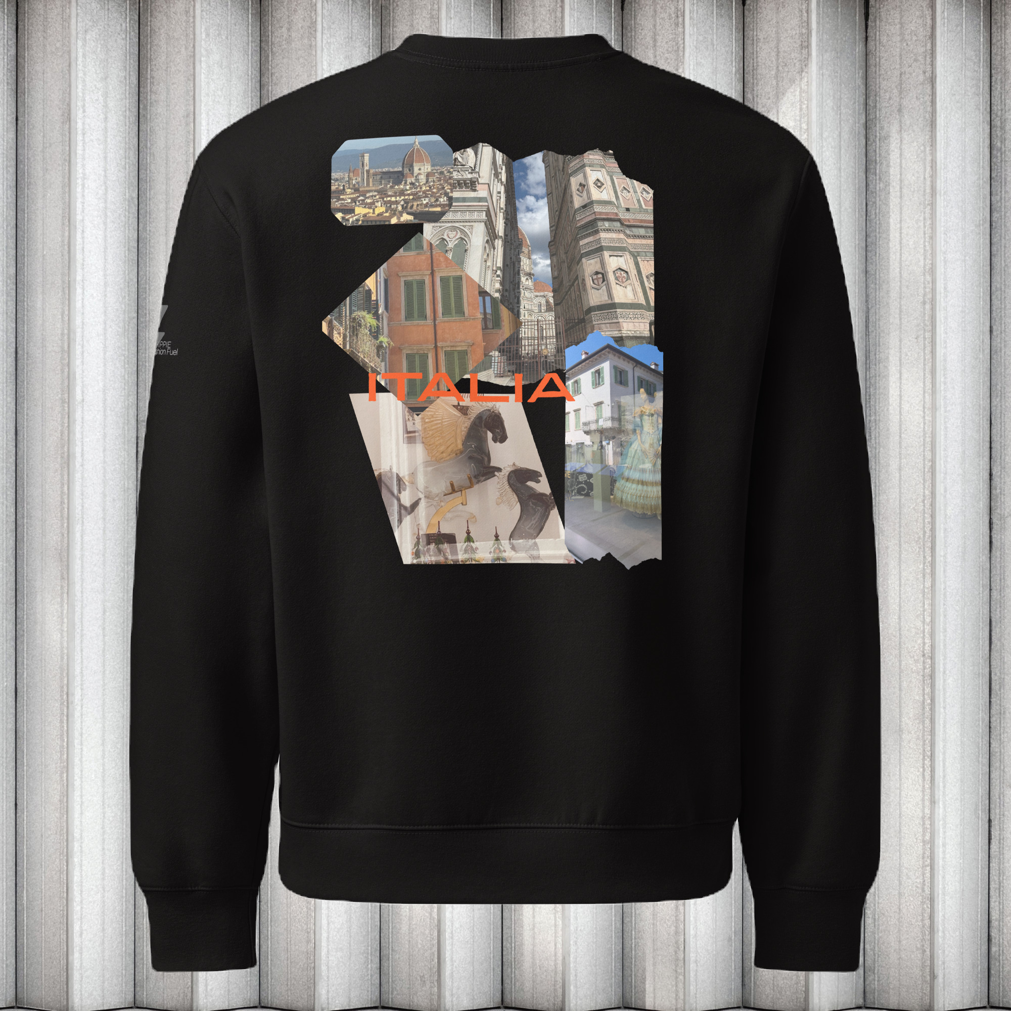 Italia Oversized Heavyweight Sweatshirt - Image 2