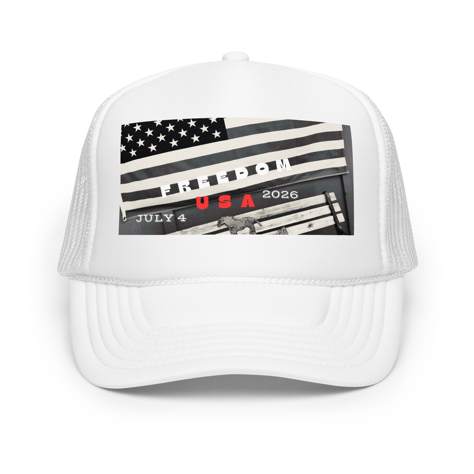 Freedom USA Foam trucker hat - Image 6