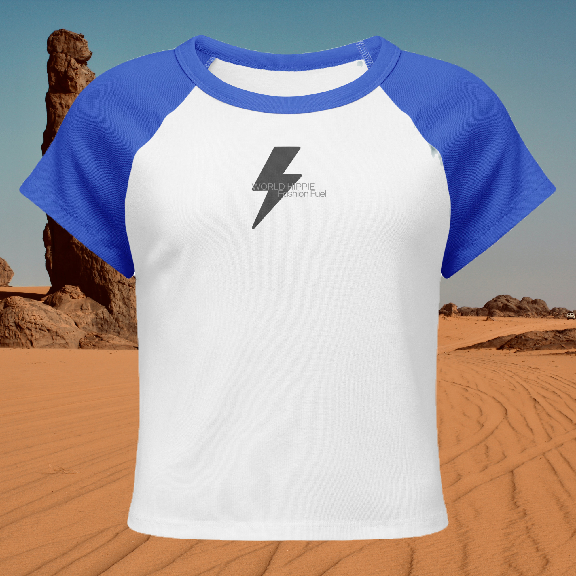 World Hippie W.H. Logo Crop Baby Tee, multiple sizes, tees category