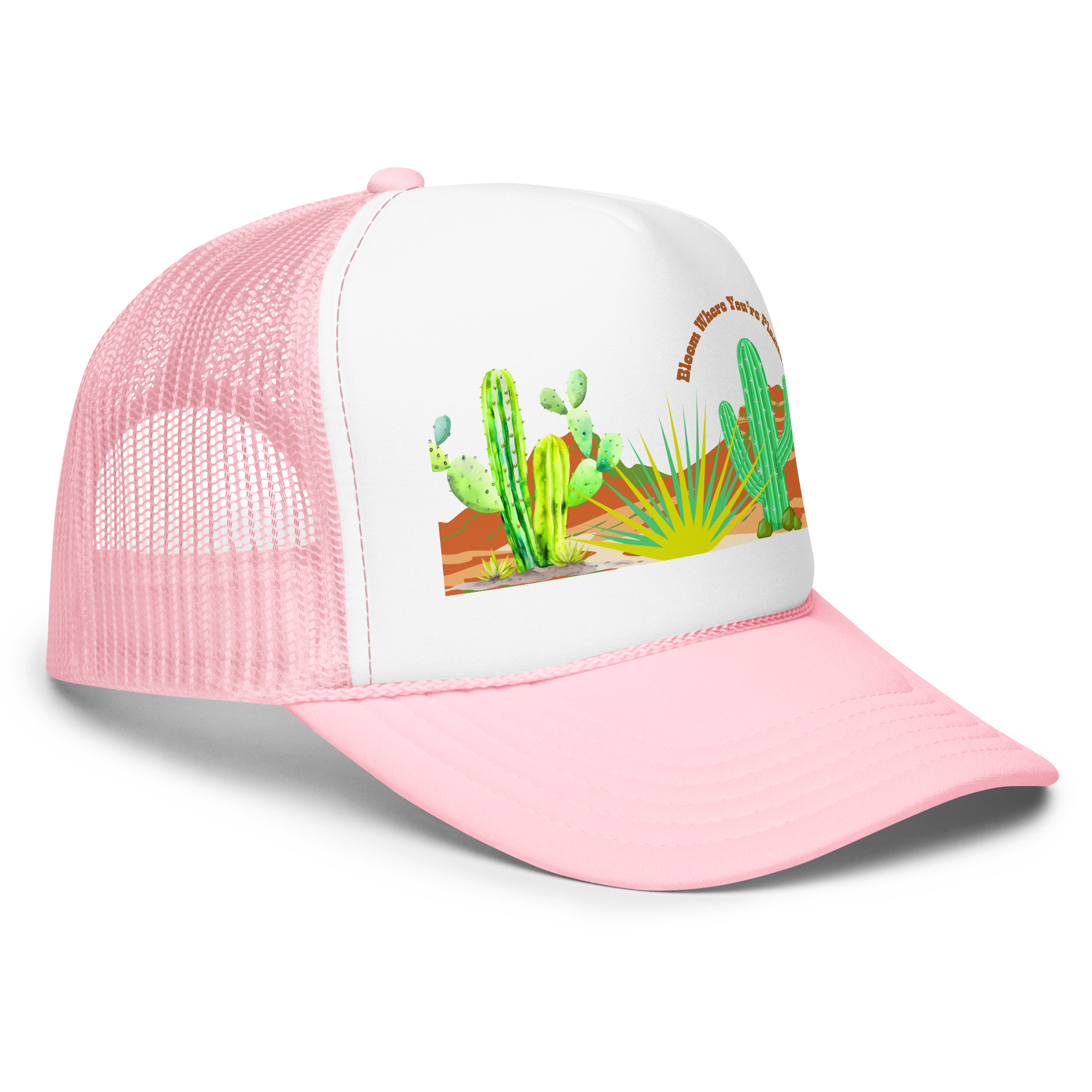 'Bloom' 2 Foam trucker hat - Image 14