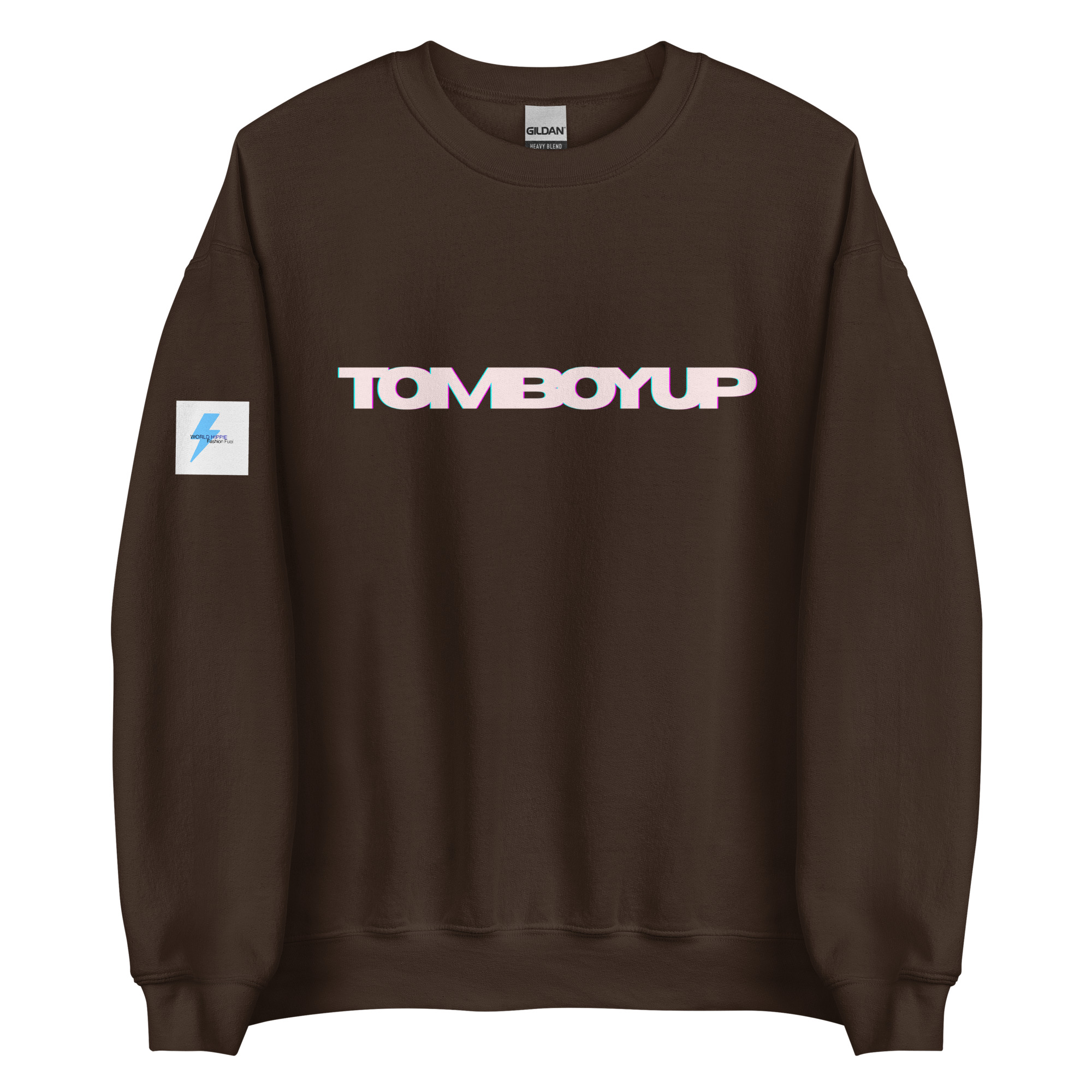World Hippie TOMBOYUP Unisex Sweatshirt, multiple sizes, hoodies/sweatshirts category