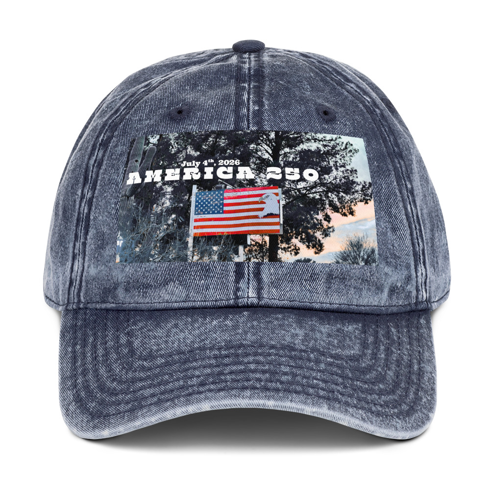 World Hippie America 250 Vintage Cotton Twill Cap, hats category