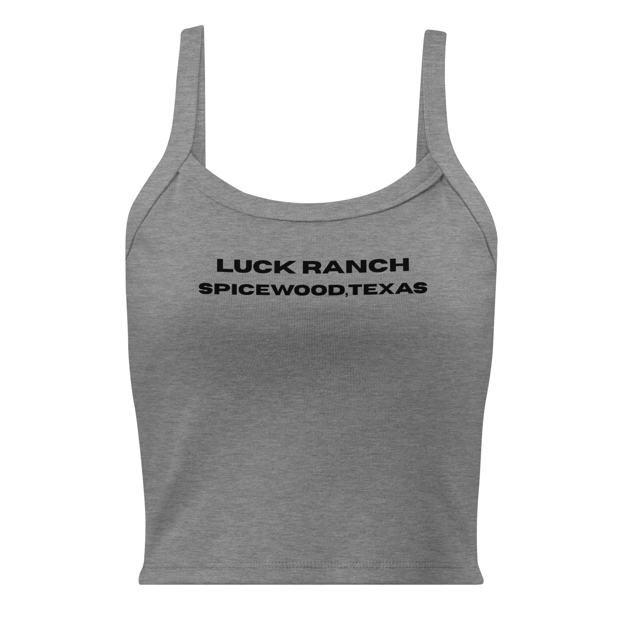 Luck Ranch Micro-Rib Tank Top