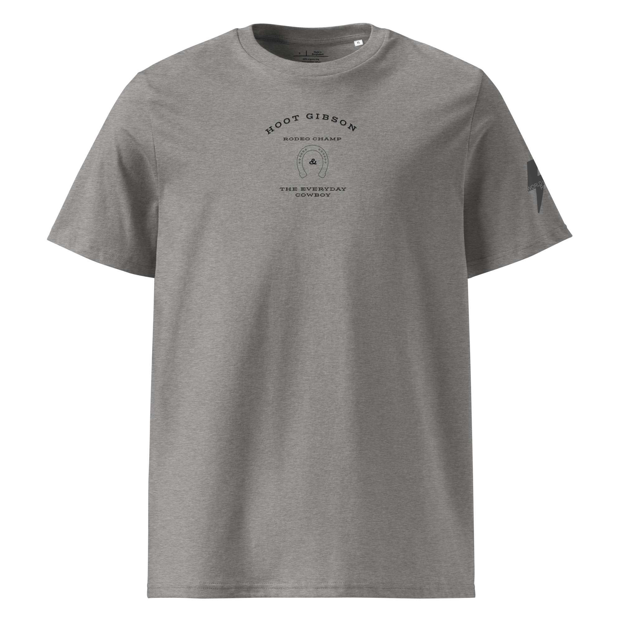 World Hippie Unisex Organic Ribbed Neck T-Shirt, multiple sizes, tees category