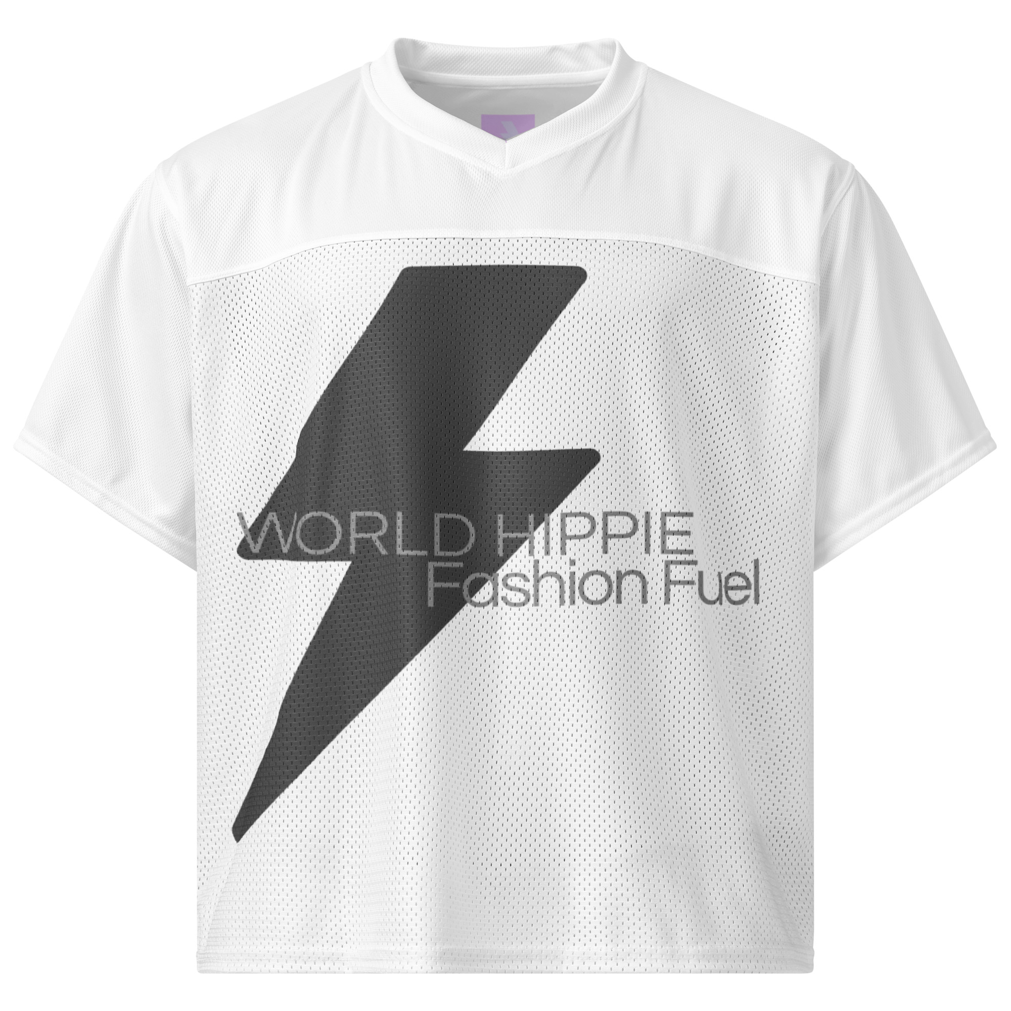 World Hippie W.H. Logo Boxy Football Jersey, multiple sizes, tees category