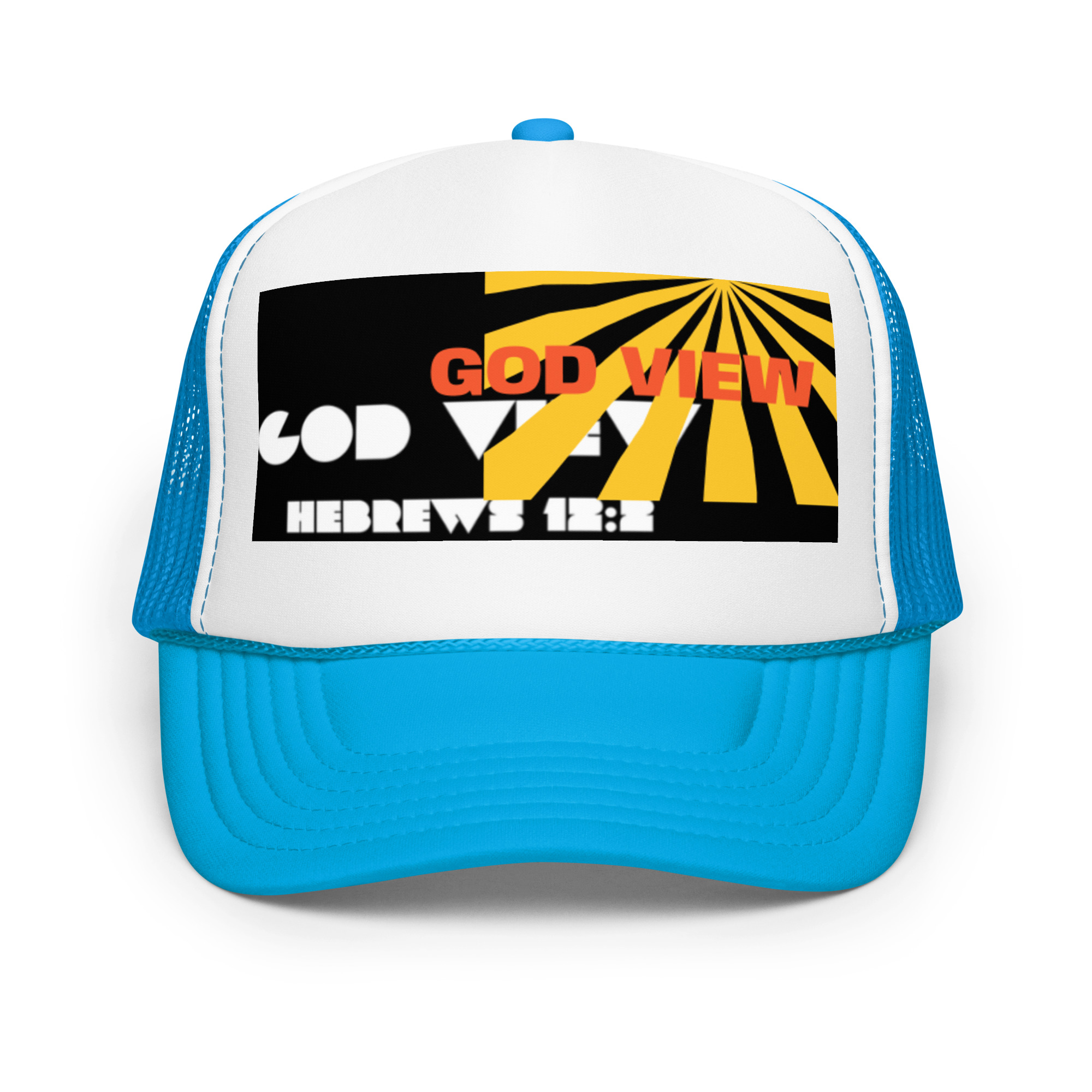 World Hippie 12:2 Foam Trucker Hat, hats category