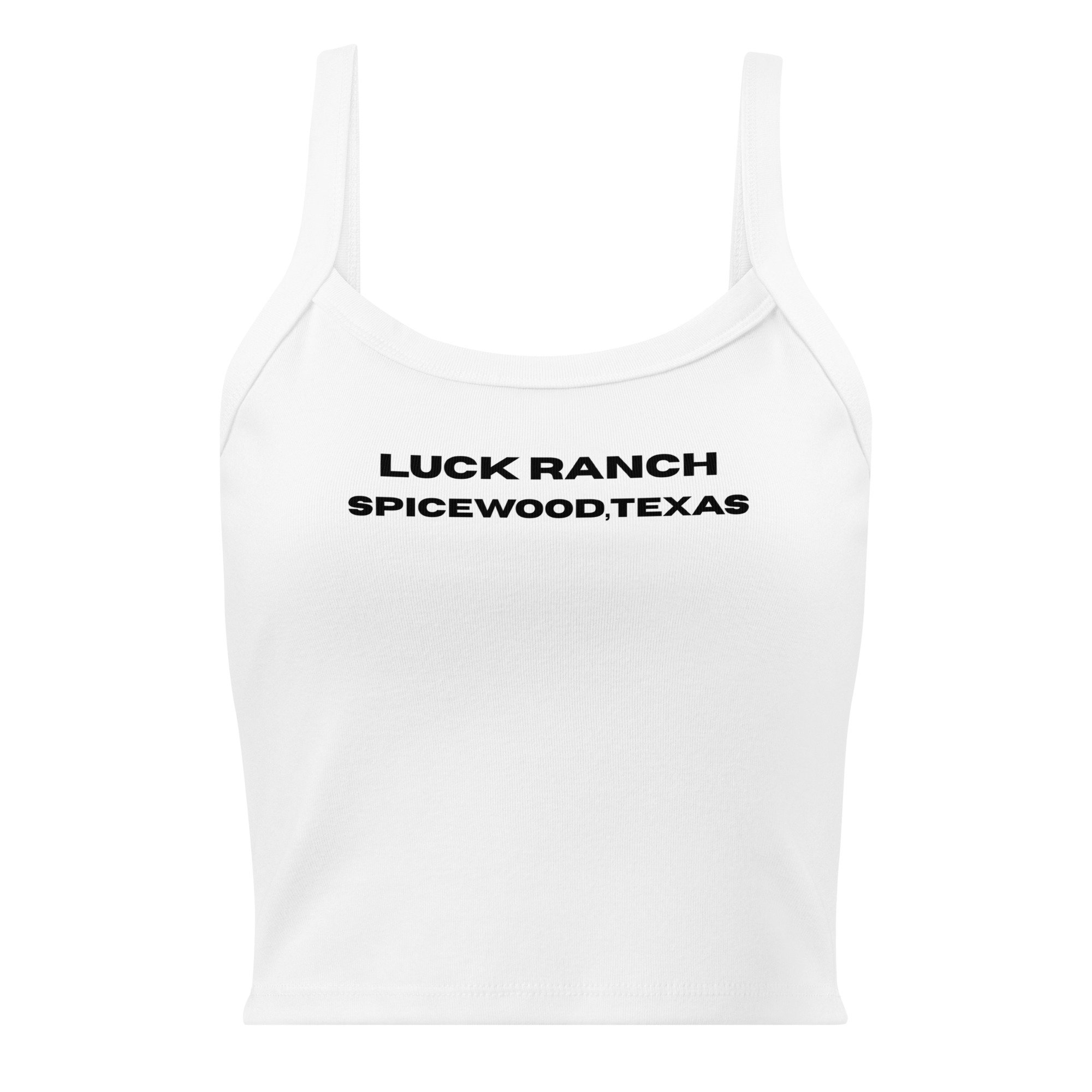Luck Ranch Micro-Rib Tank Top - Image 4