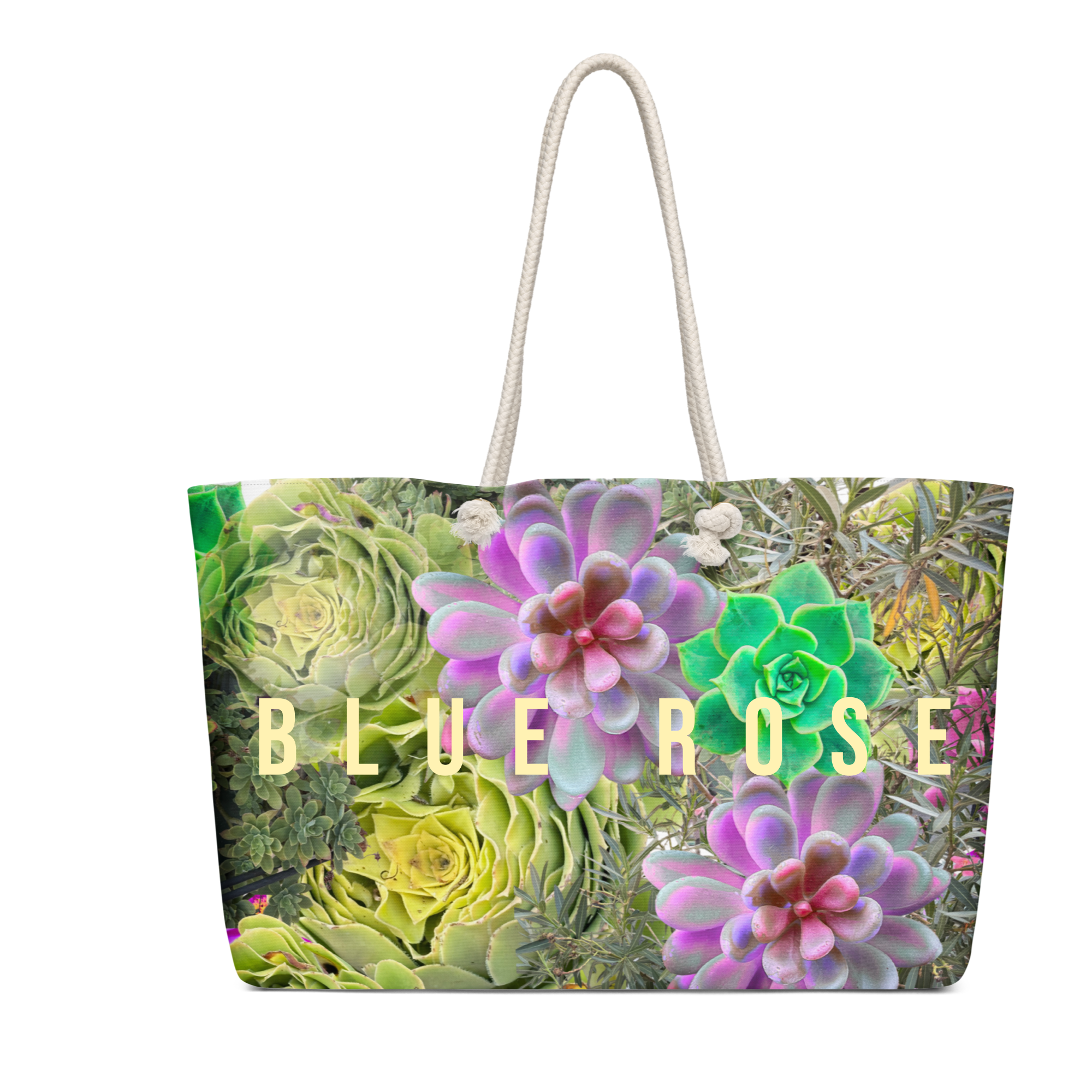 Blue Rose Bold Weekender Bag