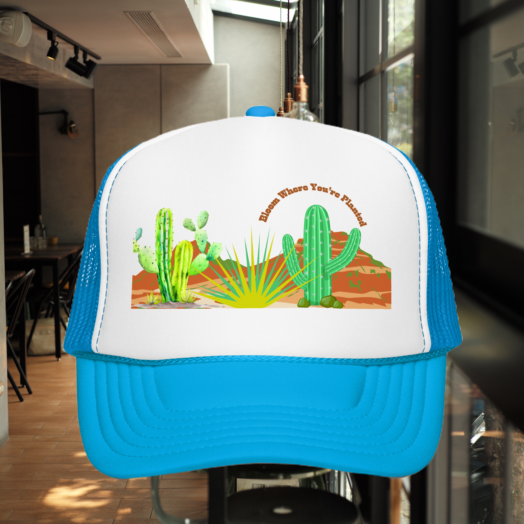 'Bloom' 2 Foam trucker hat - Image 4