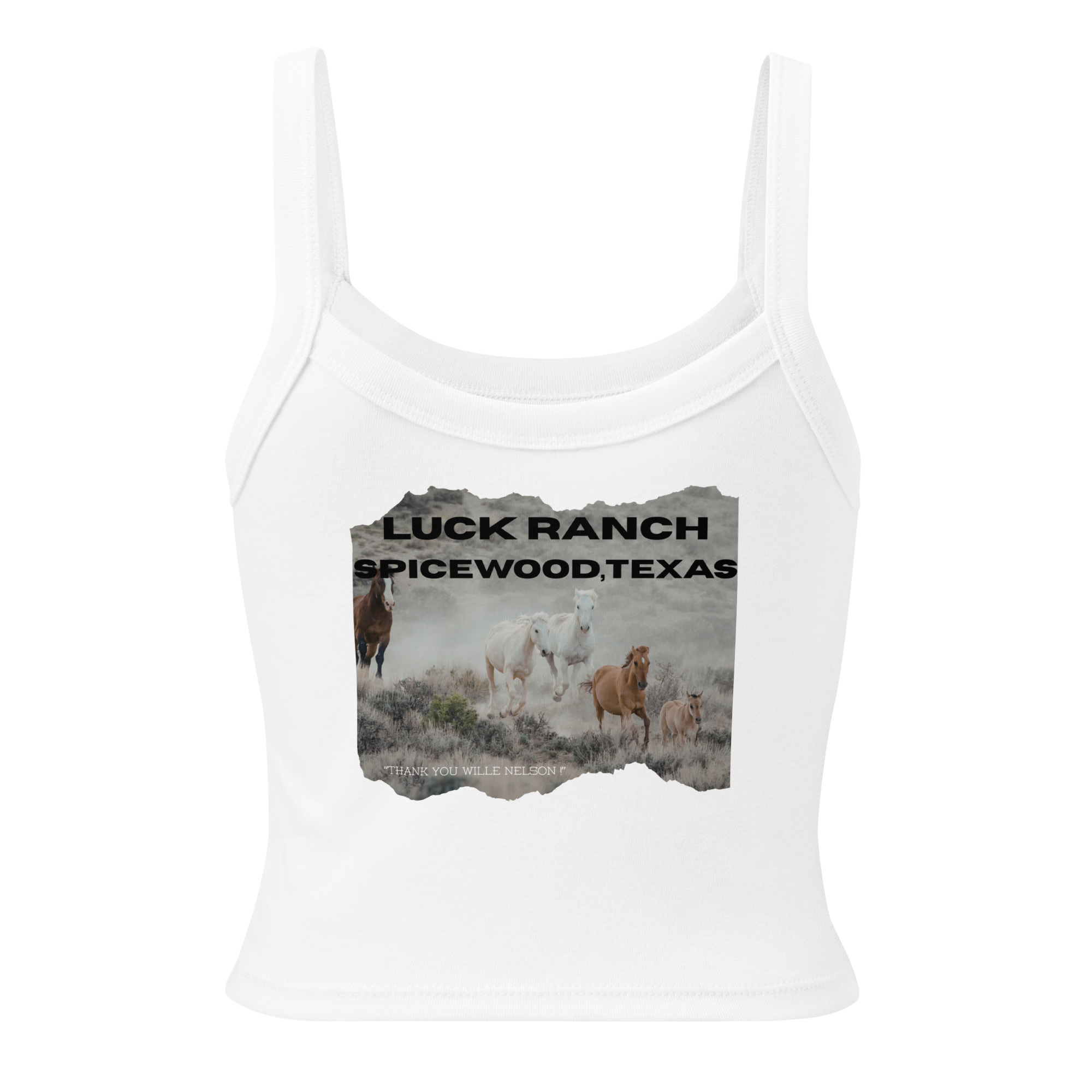 Luck Ranch Micro-Rib Tank Top - Image 8