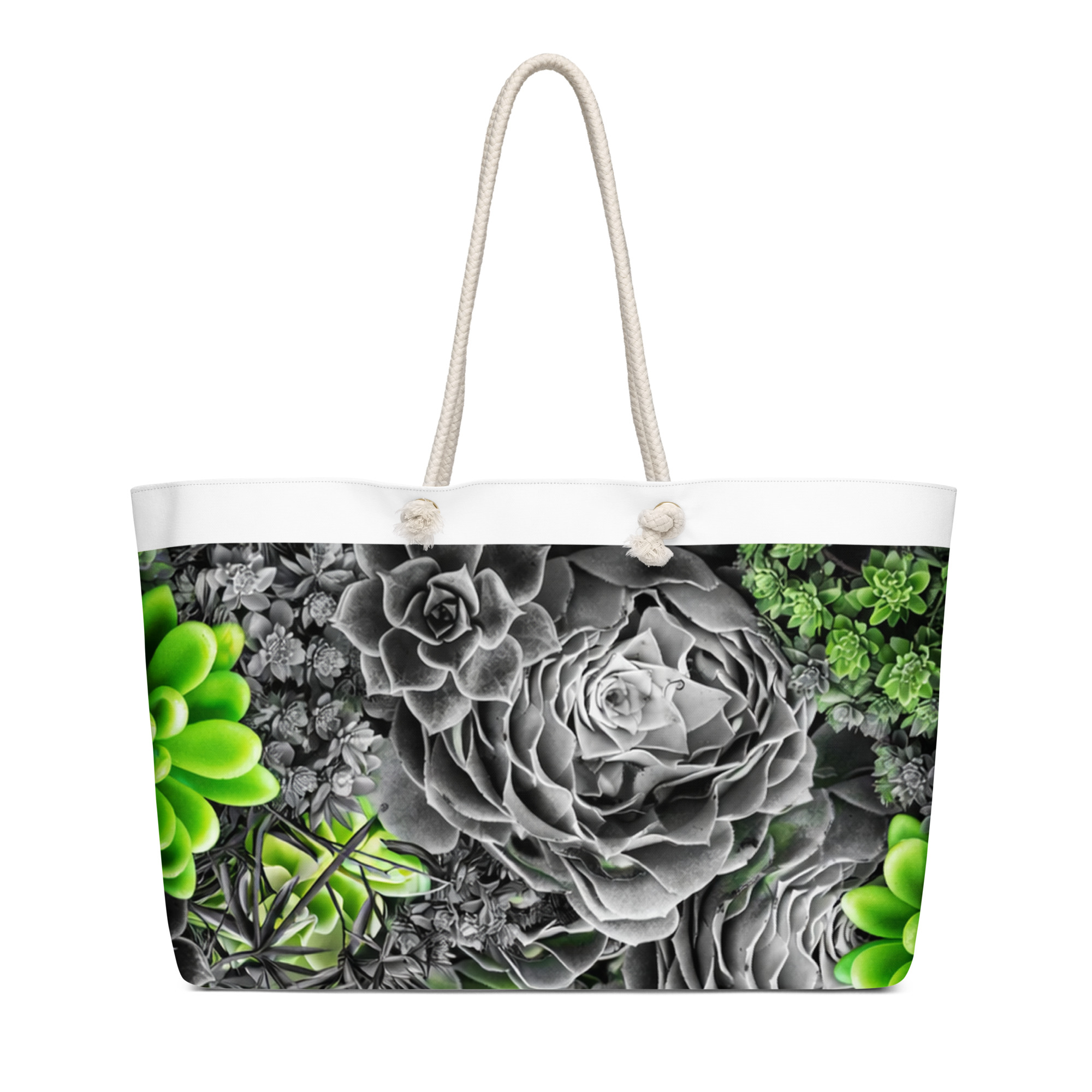 Blue Rose Weekender bag - Image 4