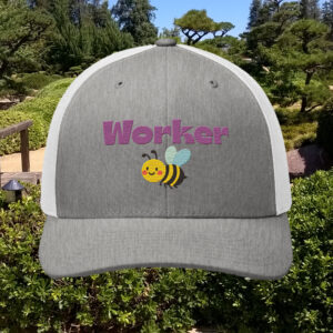 Worker Bee Retro Trucker Cap