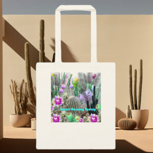 Desert Morning Cotton Color Tote
