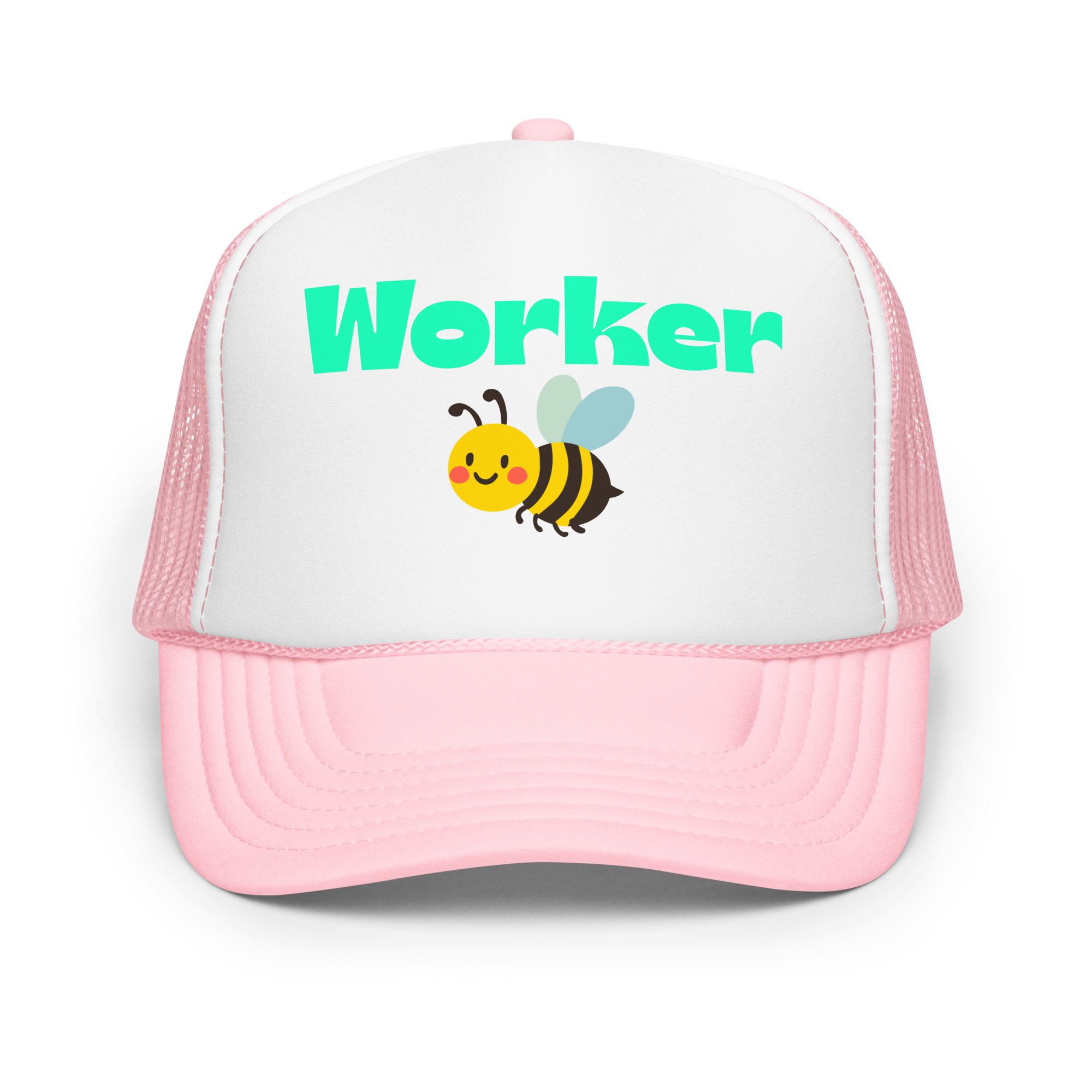 Worker Bee Foam Trucker Hat - Image 22