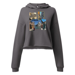 Italia Crop Hoodie