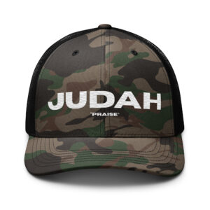 JUDAH Camouflage Trucker Hat