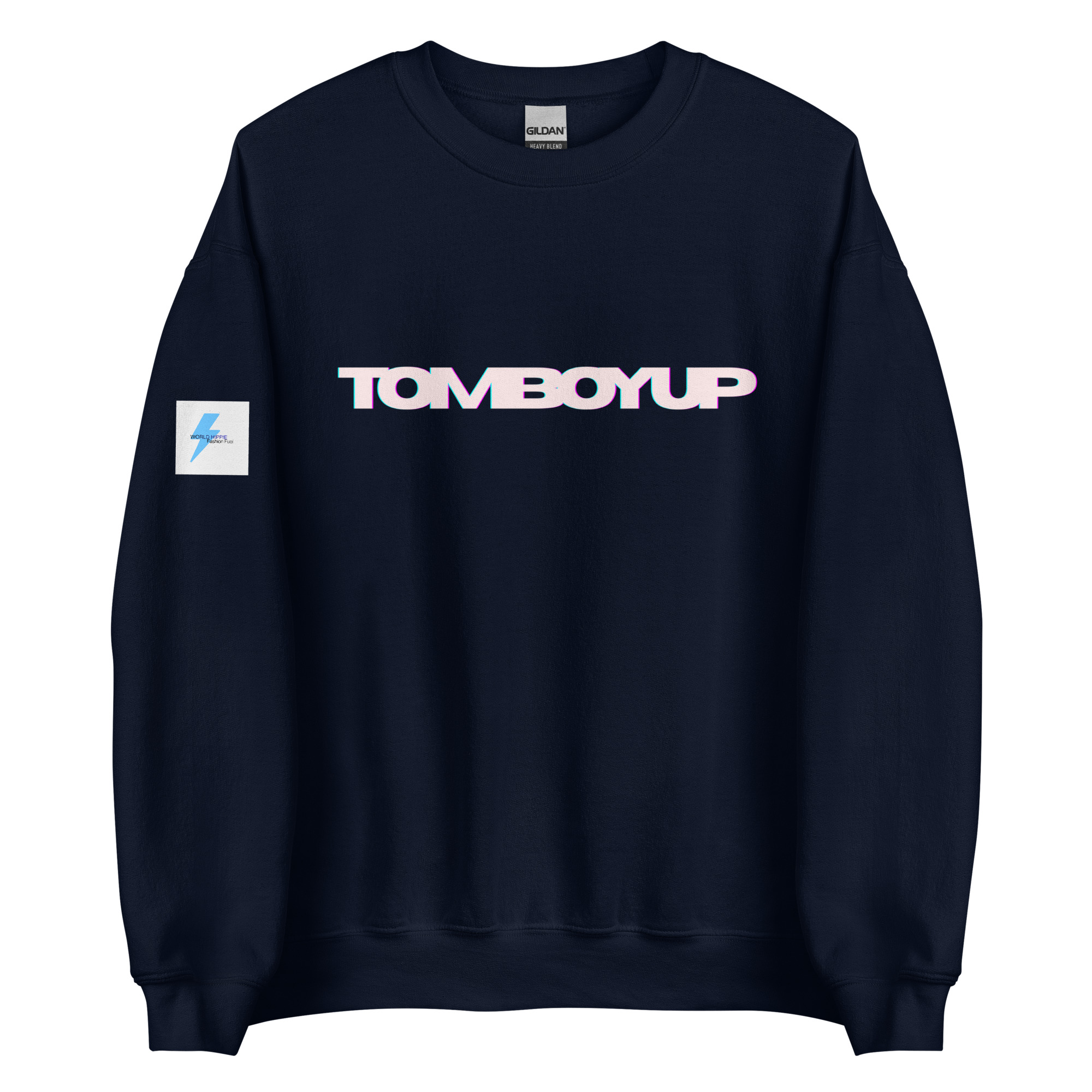World Hippie TOMBOYUP Unisex Sweatshirt, multiple sizes, hoodies/sweatshirts category