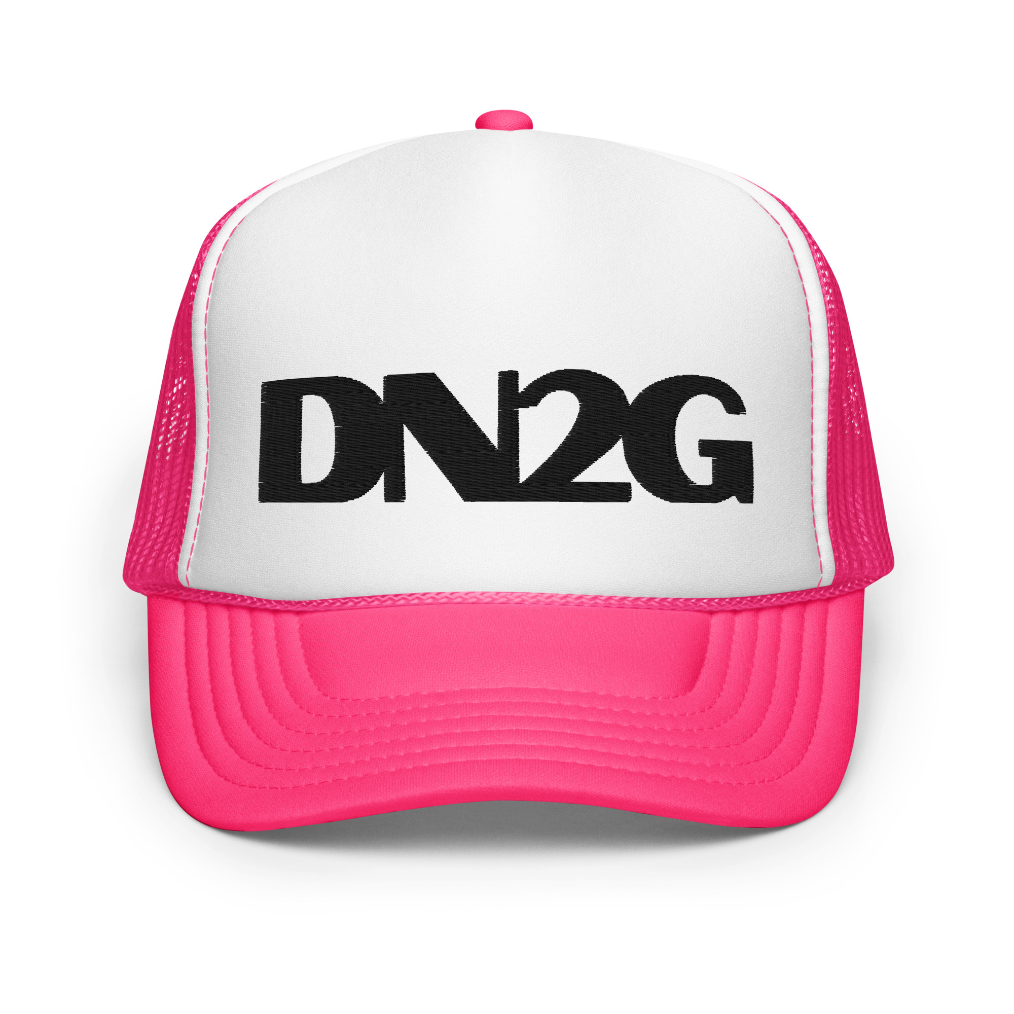 DN2G Embroidered Foam Trucker Hat - Image 4