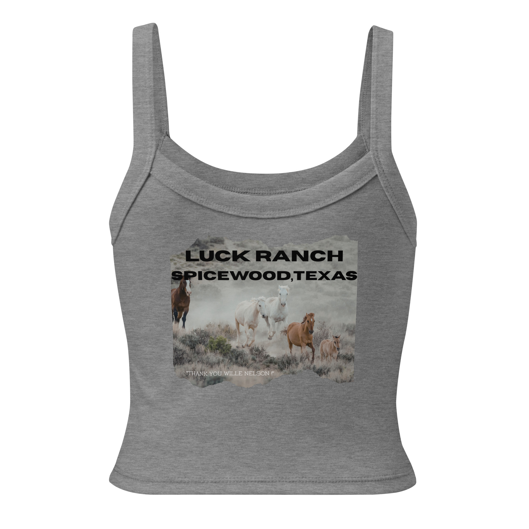 Luck Ranch Micro-Rib Tank Top - Image 5