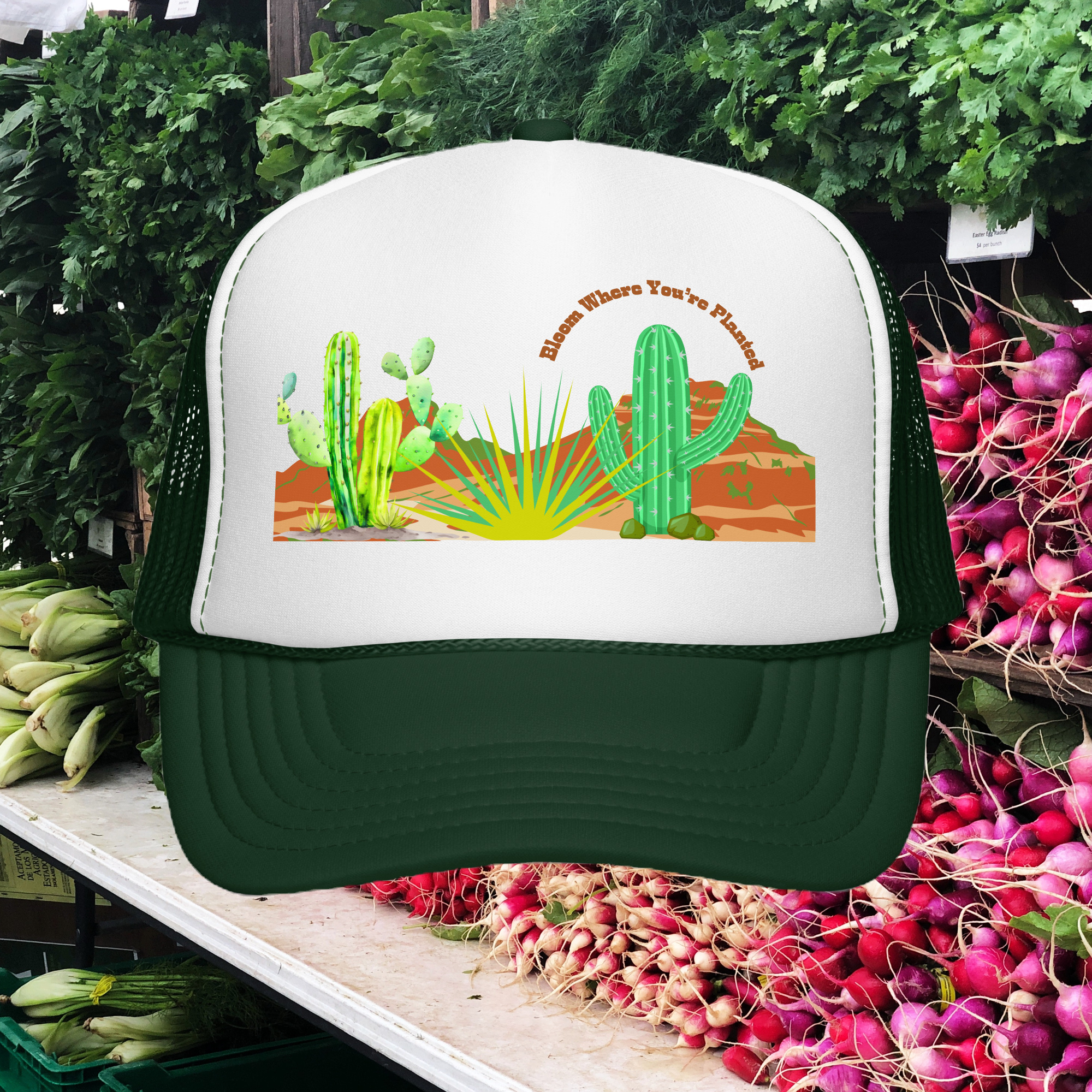 'Bloom' 2 Foam trucker hat - Image 2