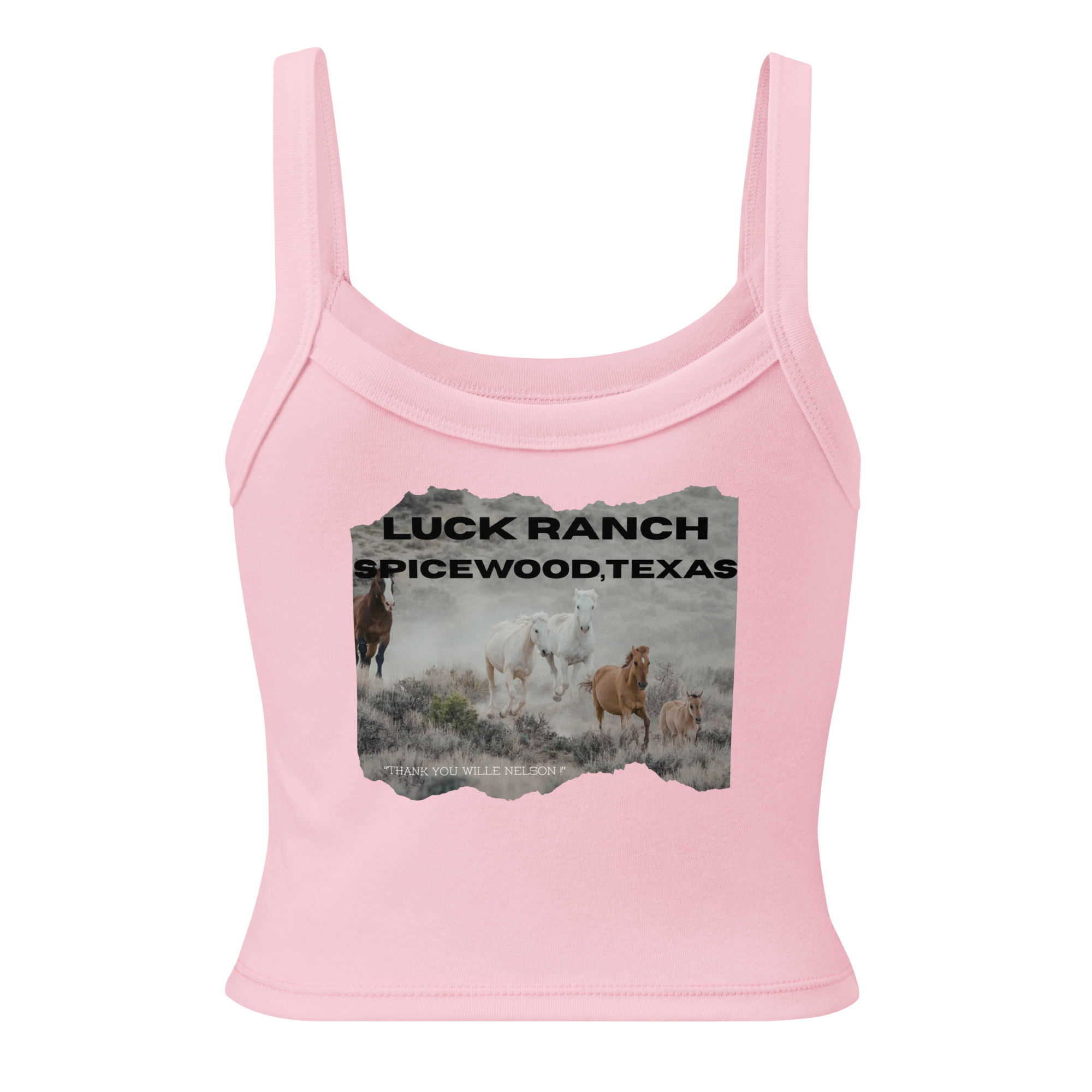 Luck Ranch Micro-Rib Tank Top - Image 7