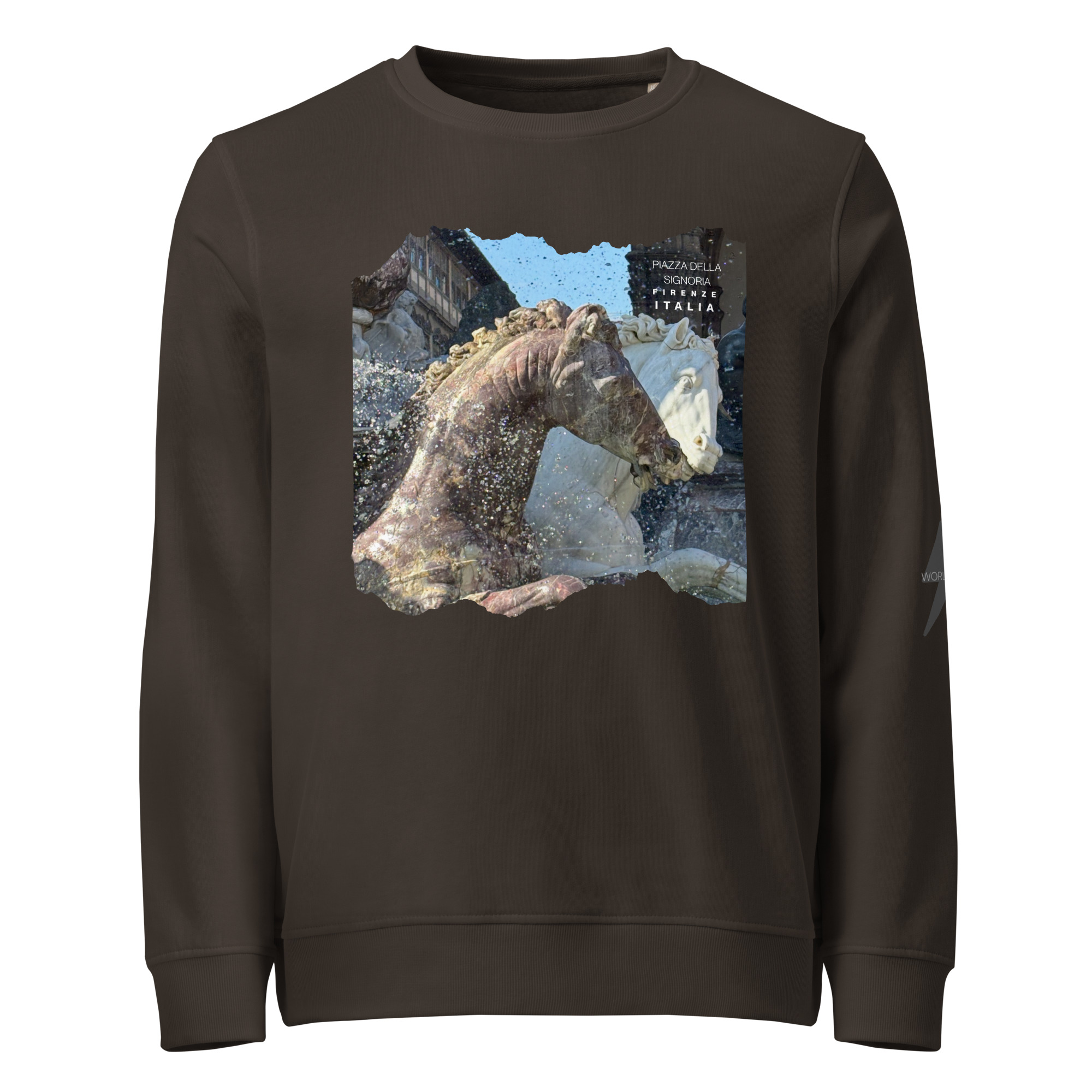 World Hippie Piazza Organic Sweatshirt, multiple sizes, hoodies/sweatshirts category
