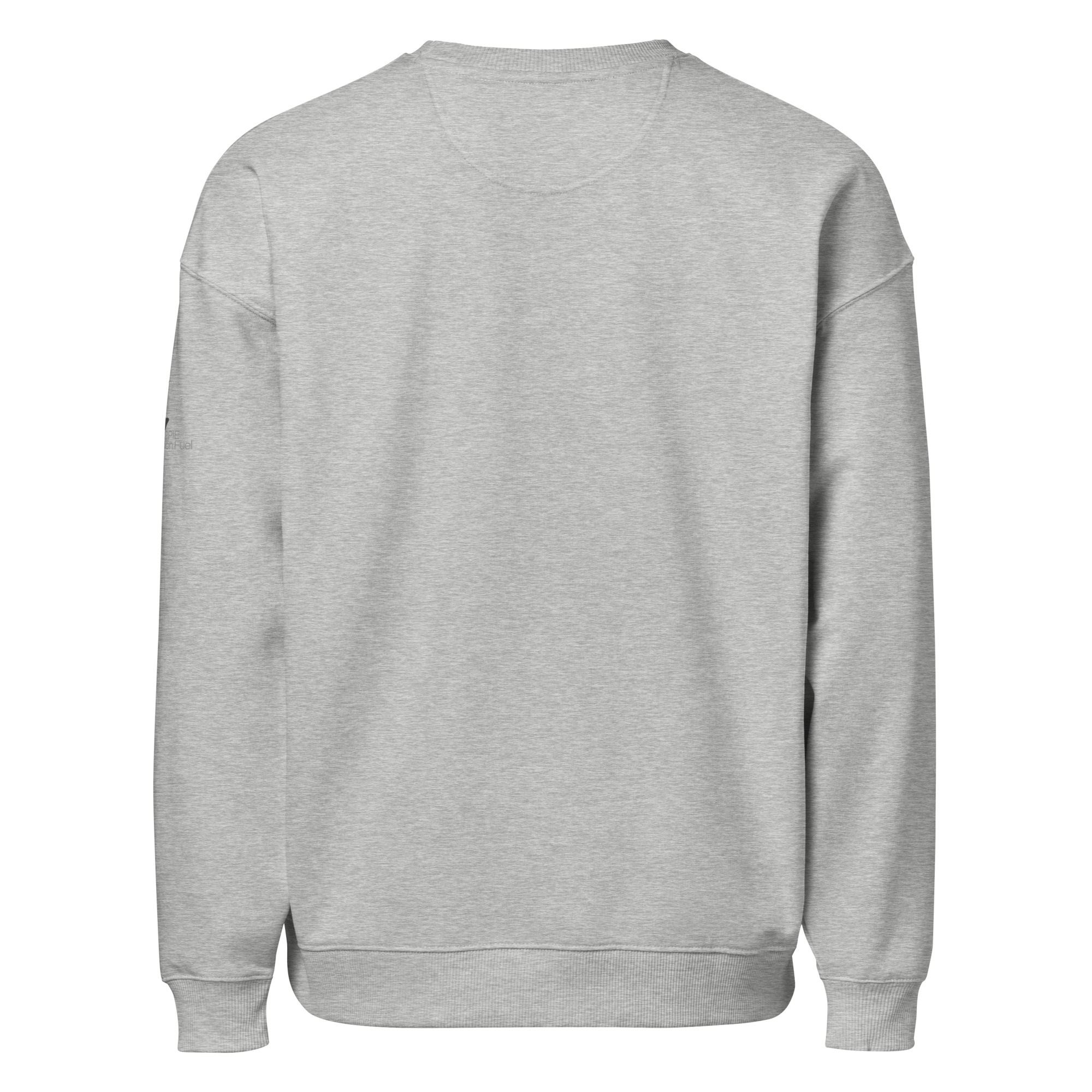 World Hippie WH Gray Logo Organic Oversized Sweatshirt, in gray, multiple sizes, hoodies/sweatshirts category
