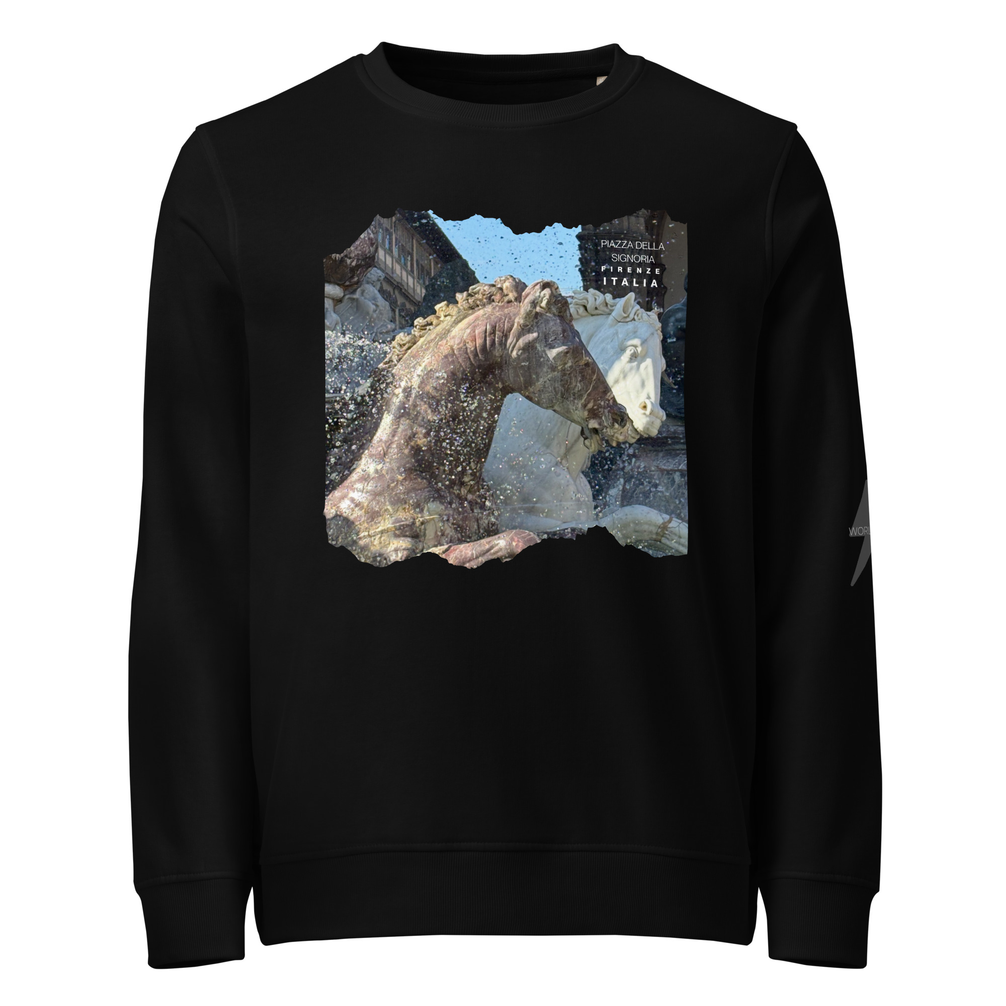 World Hippie Piazza Organic Sweatshirt, multiple sizes, hoodies/sweatshirts category