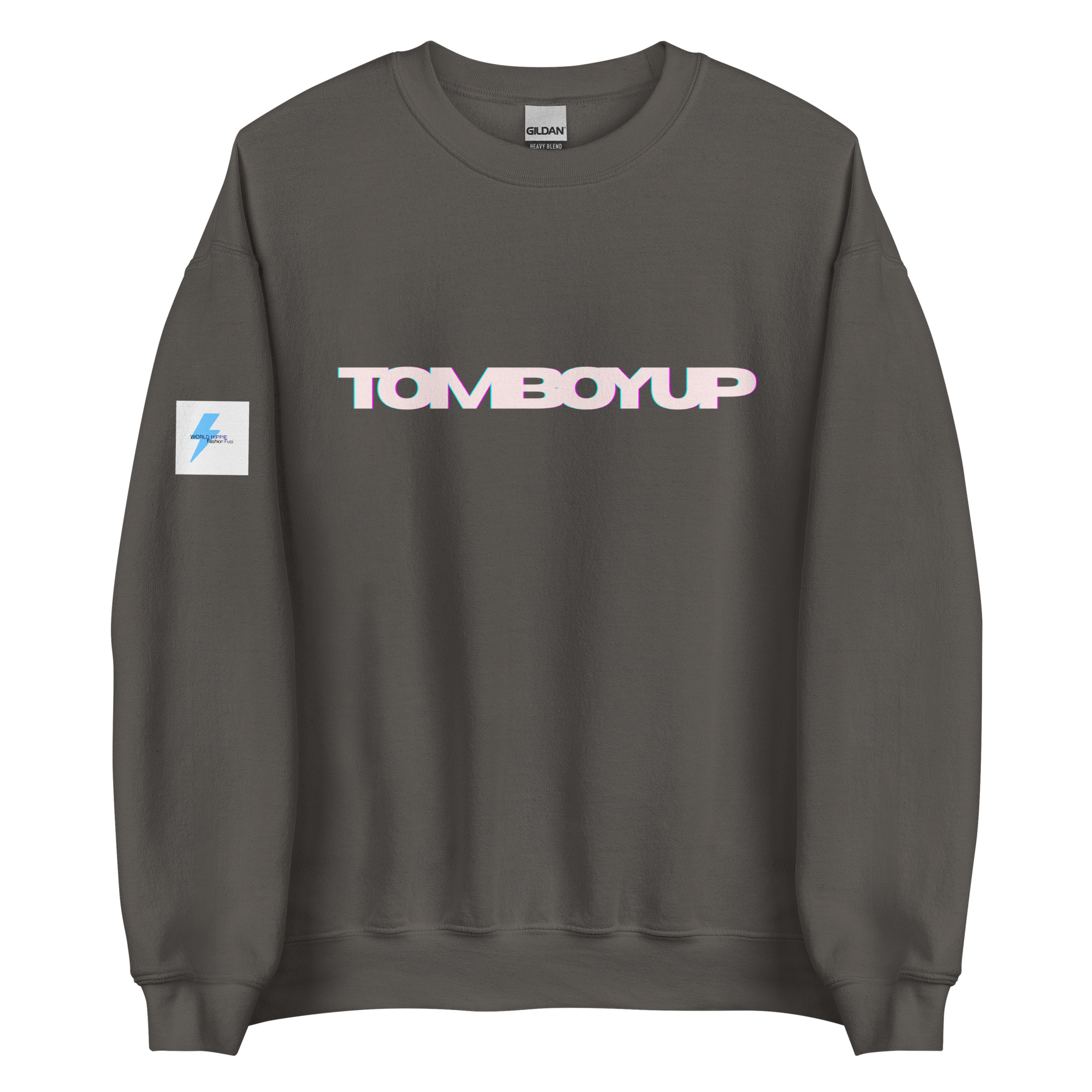 World Hippie TOMBOYUP Unisex Sweatshirt, multiple sizes, hoodies/sweatshirts category