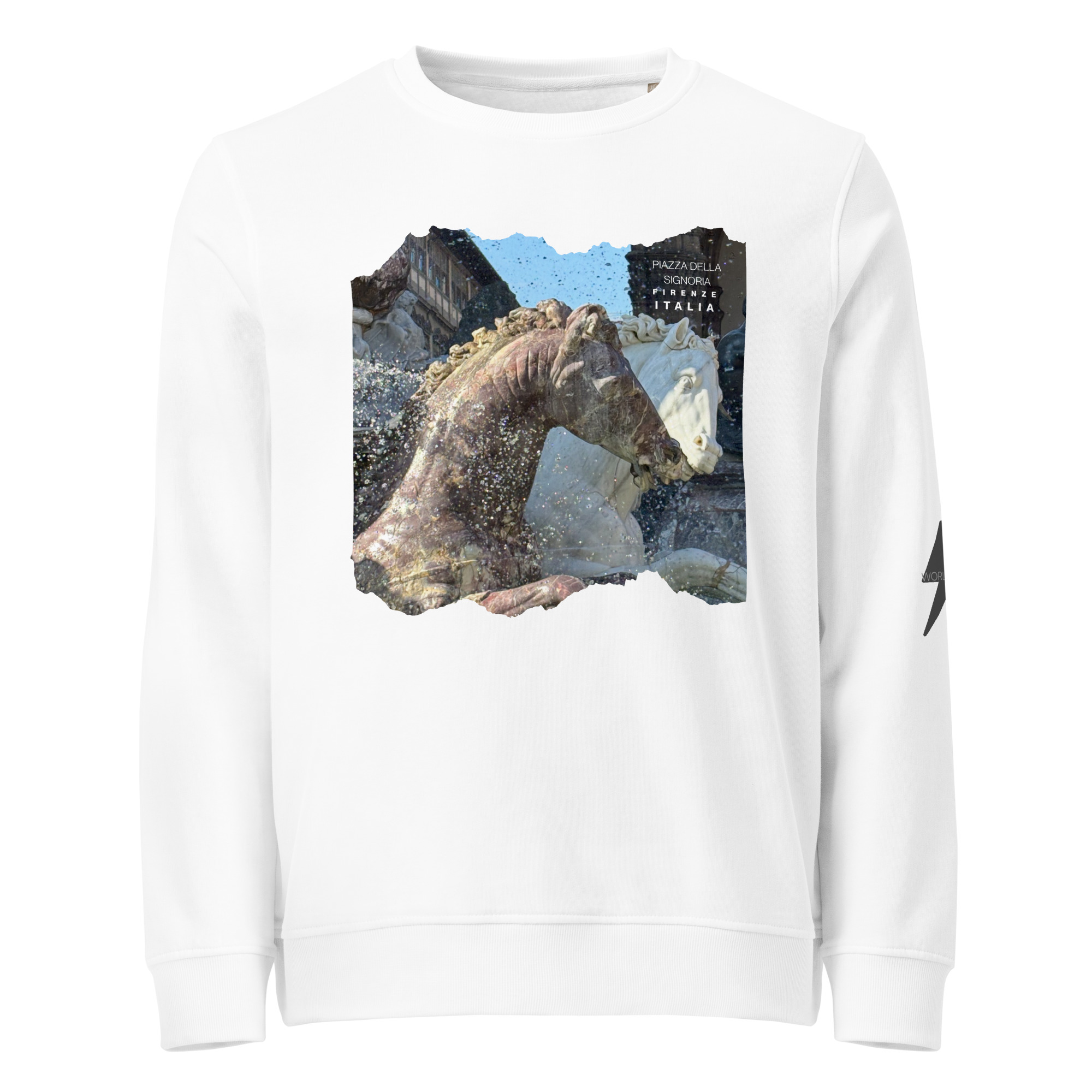 World Hippie Piazza Organic Sweatshirt, multiple sizes, hoodies/sweatshirts category
