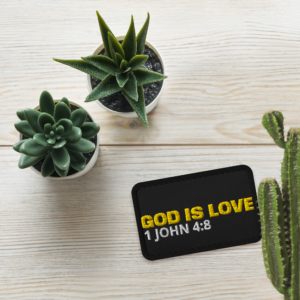 World Hippie God Is Love Embroidered Patches, bags & accessories category